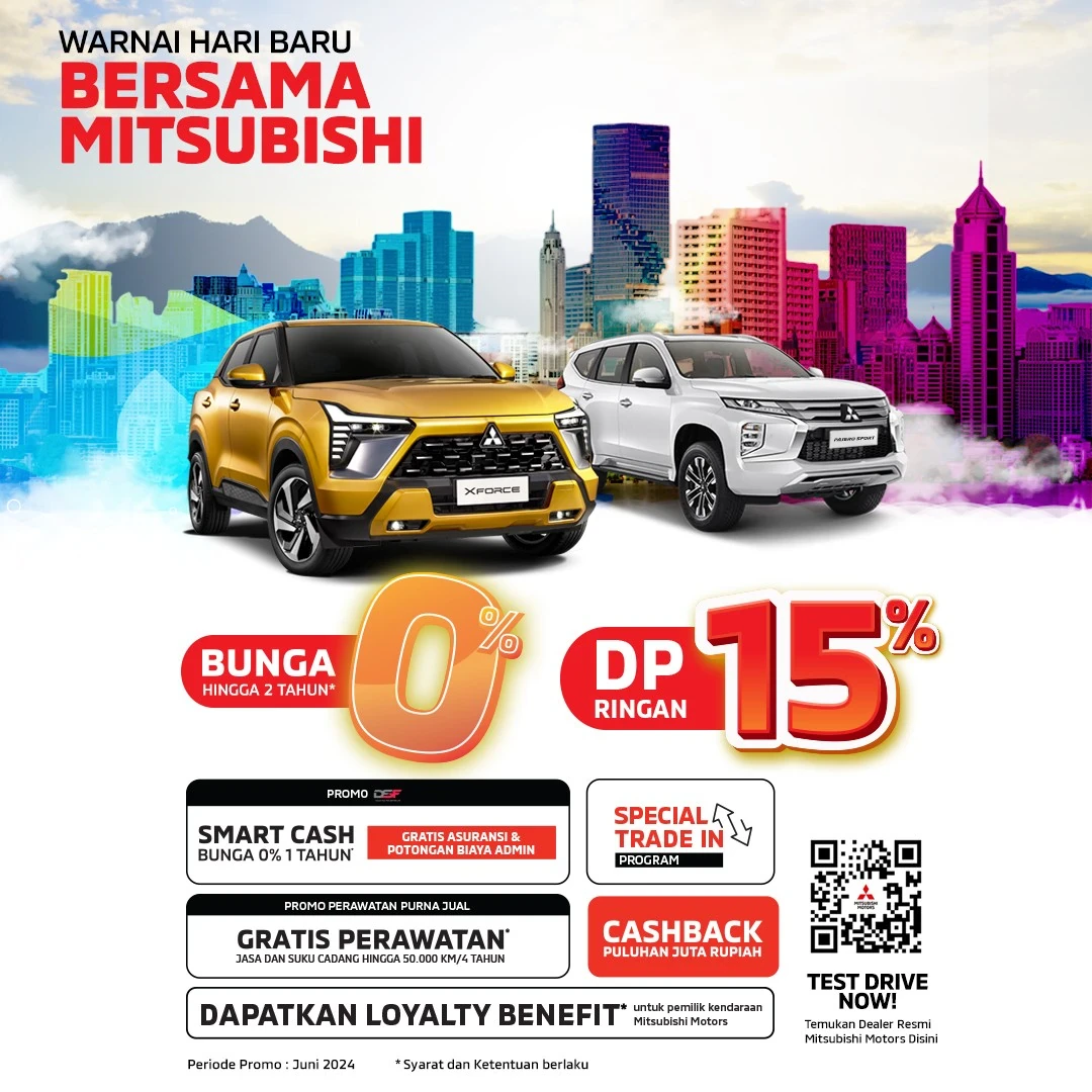 Program Penjualan Mitsubishi Motors Juni 2024