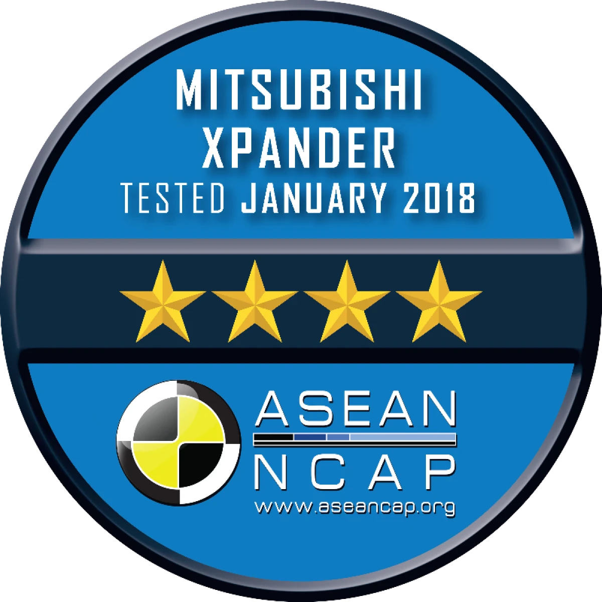Mitsubishi XPANDER Raih Skor Keamanan 4 Bintang dari ASEAN NCAP