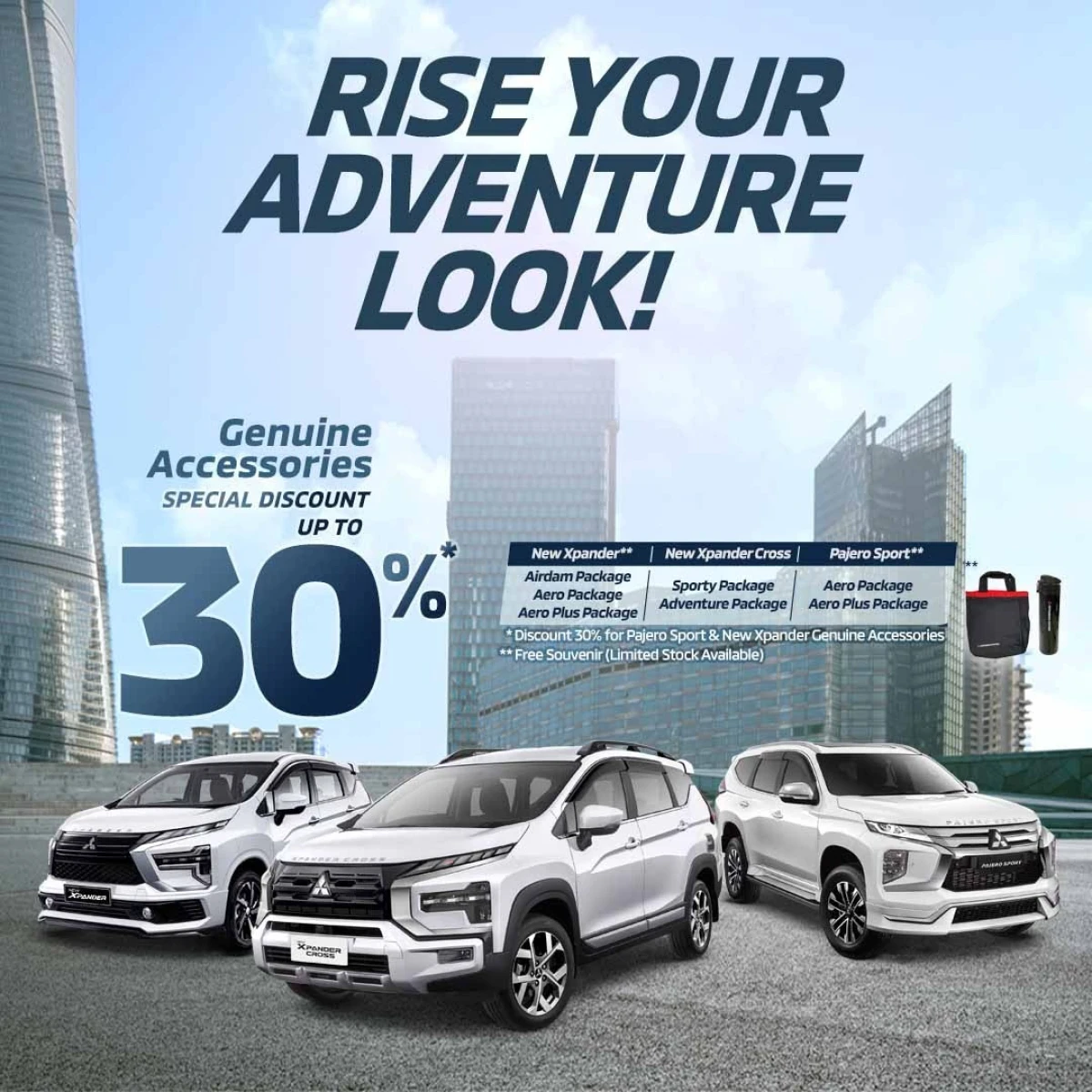 MMKSI Permudah Konsumen Memiliki Aksesoris Model Mitsubishi Motors Dengan Promo Menarik Accessories Campaign