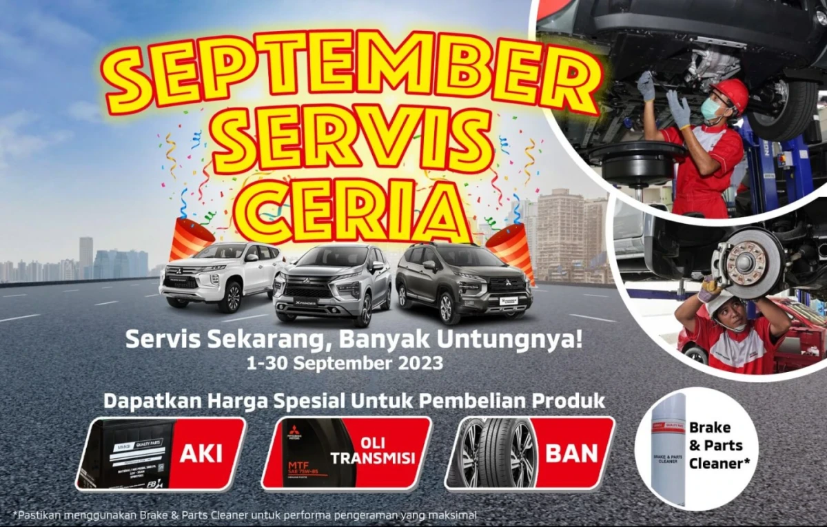 MANFAATKAN PROGRAM SEPTEMBER SERVICE CERIA