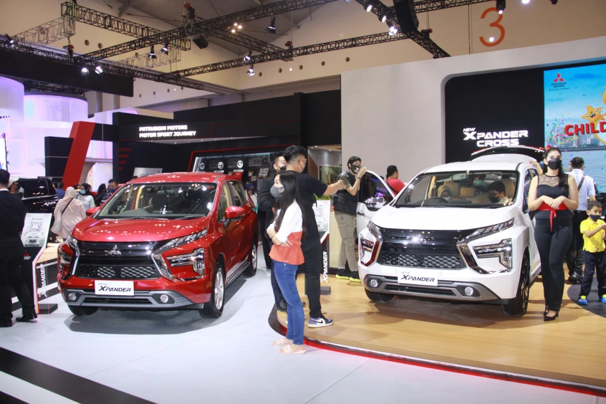 BERTUALANG DI BOOTH MITSUBISHI MOTORS GIIAS 2022