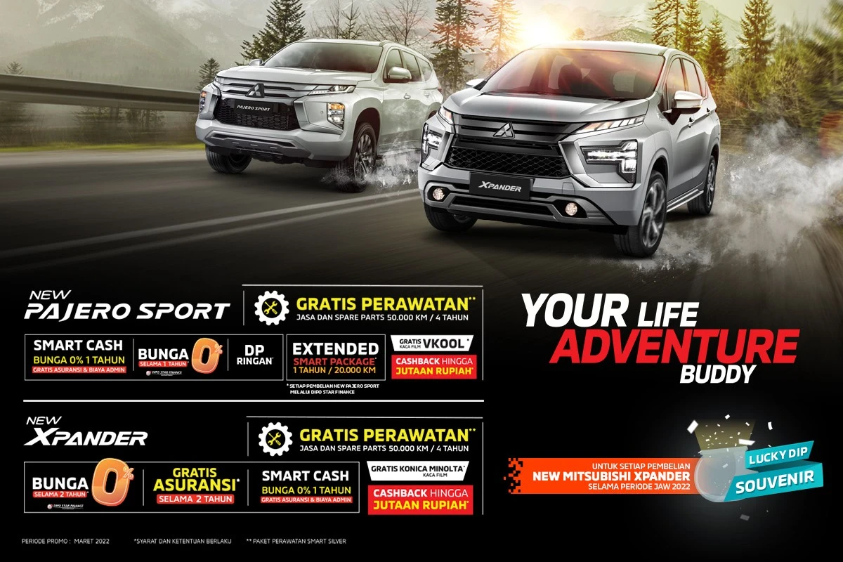 Line-up Mobil Unggulan Mitsubishi Motors Hadir di Jakarta Auto Week 2022