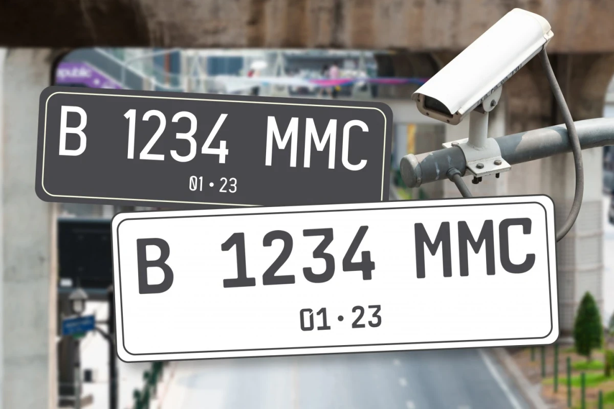 Warna Plat Nomor Mobil Berubah dari Hitam ke Putih, Ini Aturannya