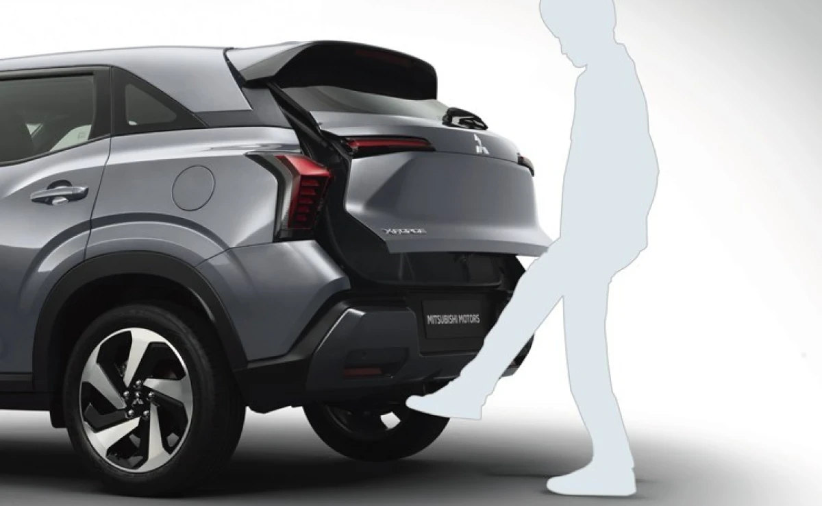 Memahami Penggunaan Handsfree Power Liftgate with Kick Sensor pada Mitsubishi Xforce