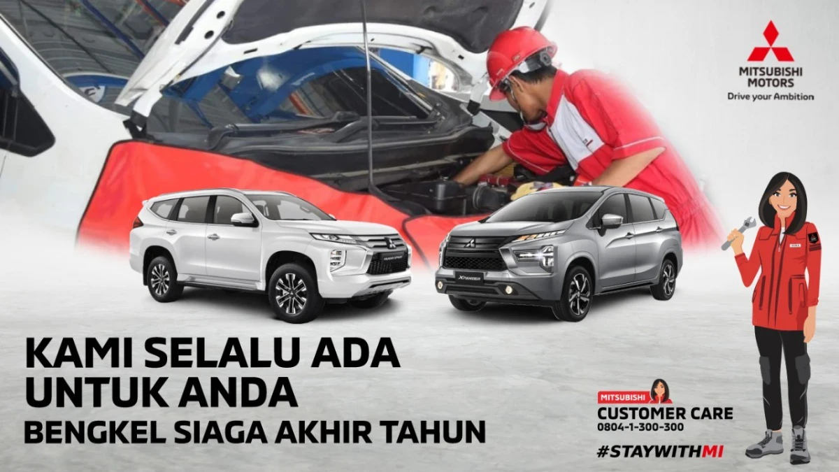 Mitsubishi Hadirkan Layanan Bengkel Siaga Pada Periode Libur Akhir Tahun