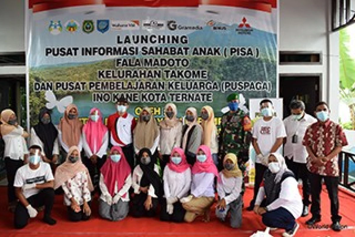 Mitsubishi Motors Menggelar Seremoni Pembukaan untuk Perpustakaan dan Balai Pertemuan Anak di Indonesia