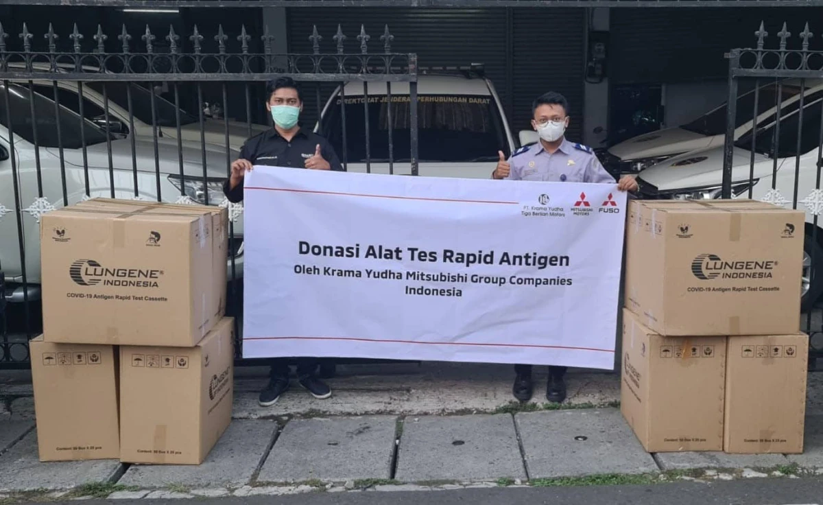 Mitsubishi Automotive Group Dukung Pemerintah Indonesia dalam Program Penanggulangan COVID-19