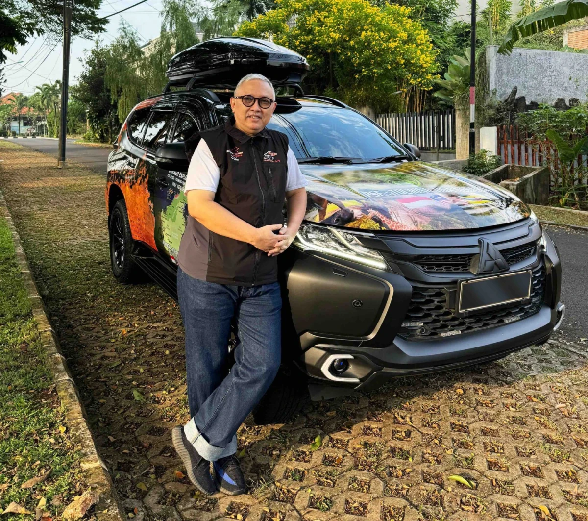 Mitsubishi Pajero Sport akan dibawa touring lintas negara? Bagaimana ceritanya?