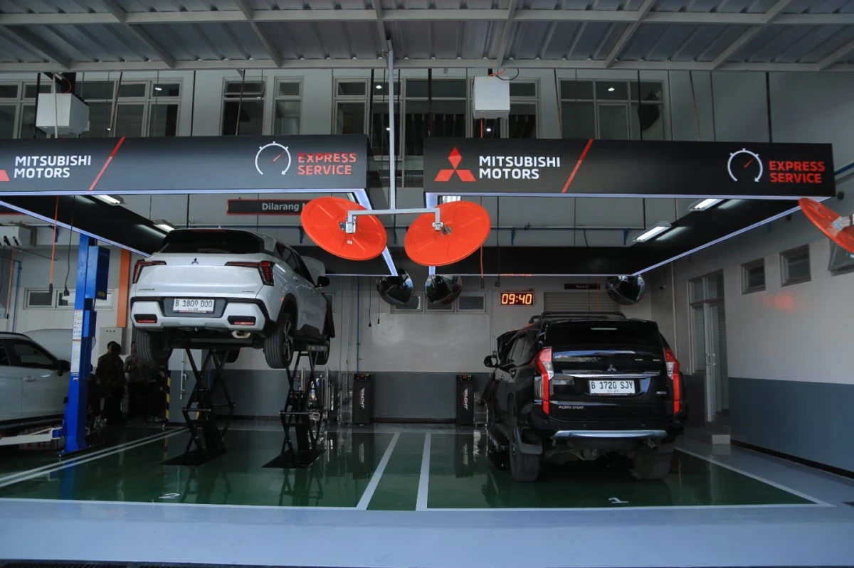 MMKSI Perkenalkan Konsep Baru Mitsubishi Quick Pit Dan Service Car Mitsubishi L100 EV Untuk Optimalkan Layanan Kepada Konsumen