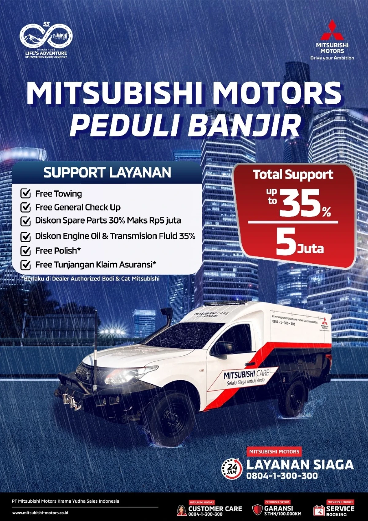 MANFAATKAN KEMUDAHAN PERAWATAN MOBIL PASCA BANJIR SERTA DAPATKAN KEUNTUNGAN LEBARAN CAMPAIGN