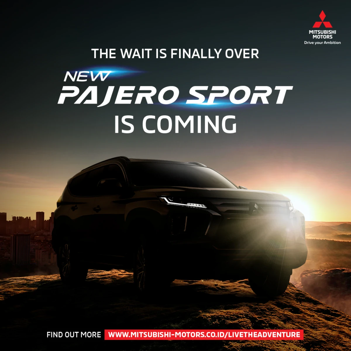 Penantian Segera Berakhir, MMKSI Ungkap Gambar Teaser New Pajero Sport