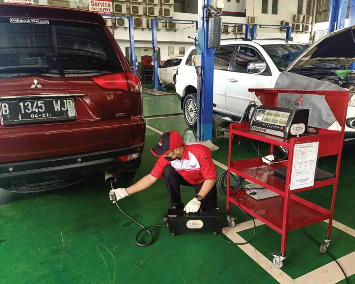Dukung Program Pemerintah, Layanan Uji Emisi Tersedia di Bengkel Resmi Mitsubishi Motors