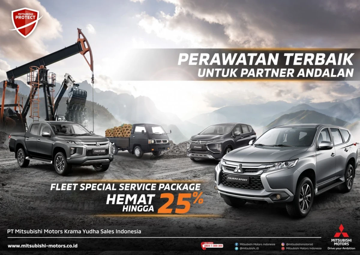 Mitsubishi Motors Luncurkan Program “Fleet Service Package” Untuk Permudah Konsumen Fleet