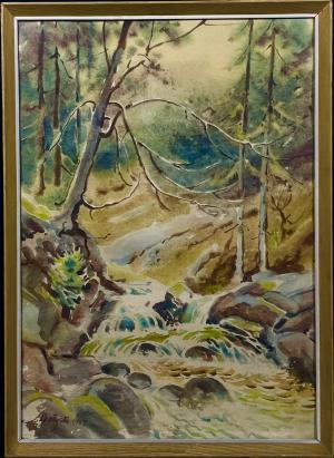 Adam Batycki (1886-1970),''Górski potok''
