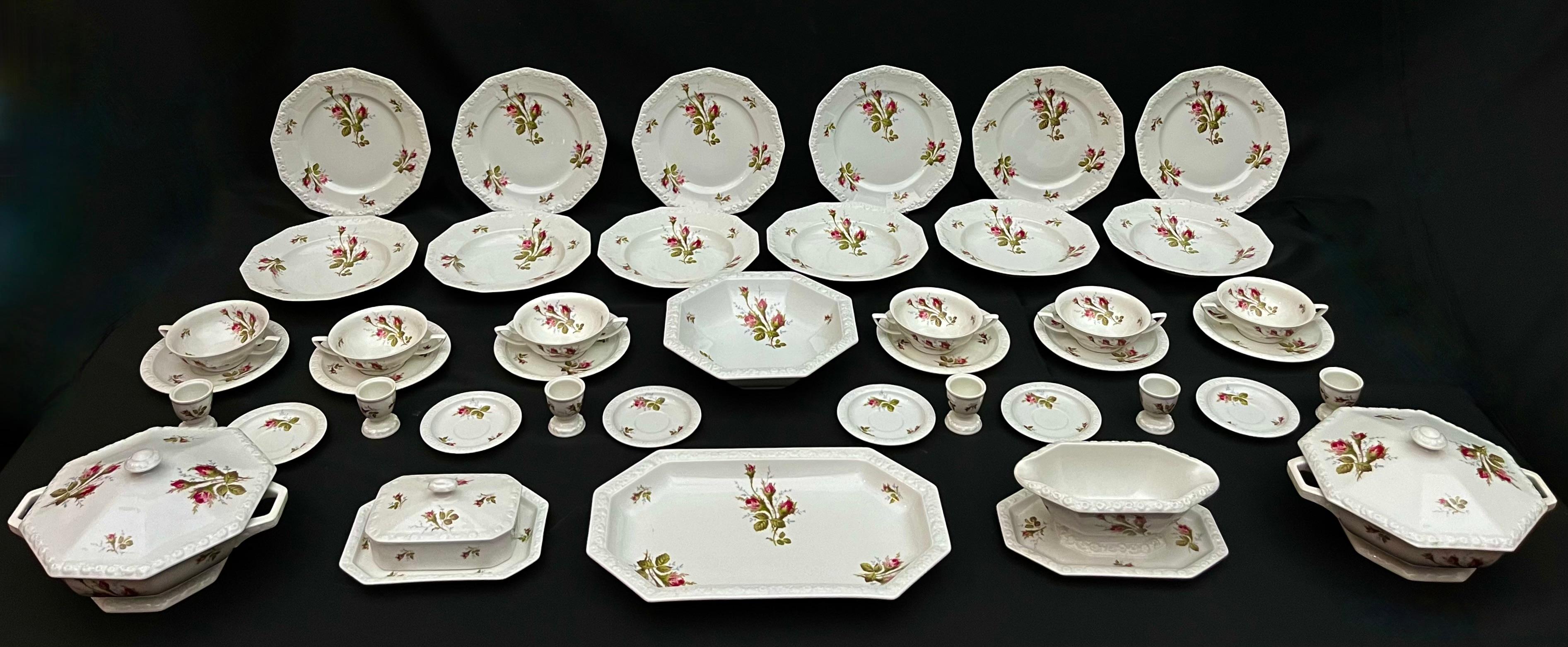 Porcelanowy zestaw obiadowy -sztuk 42 , Rosenthal Maria