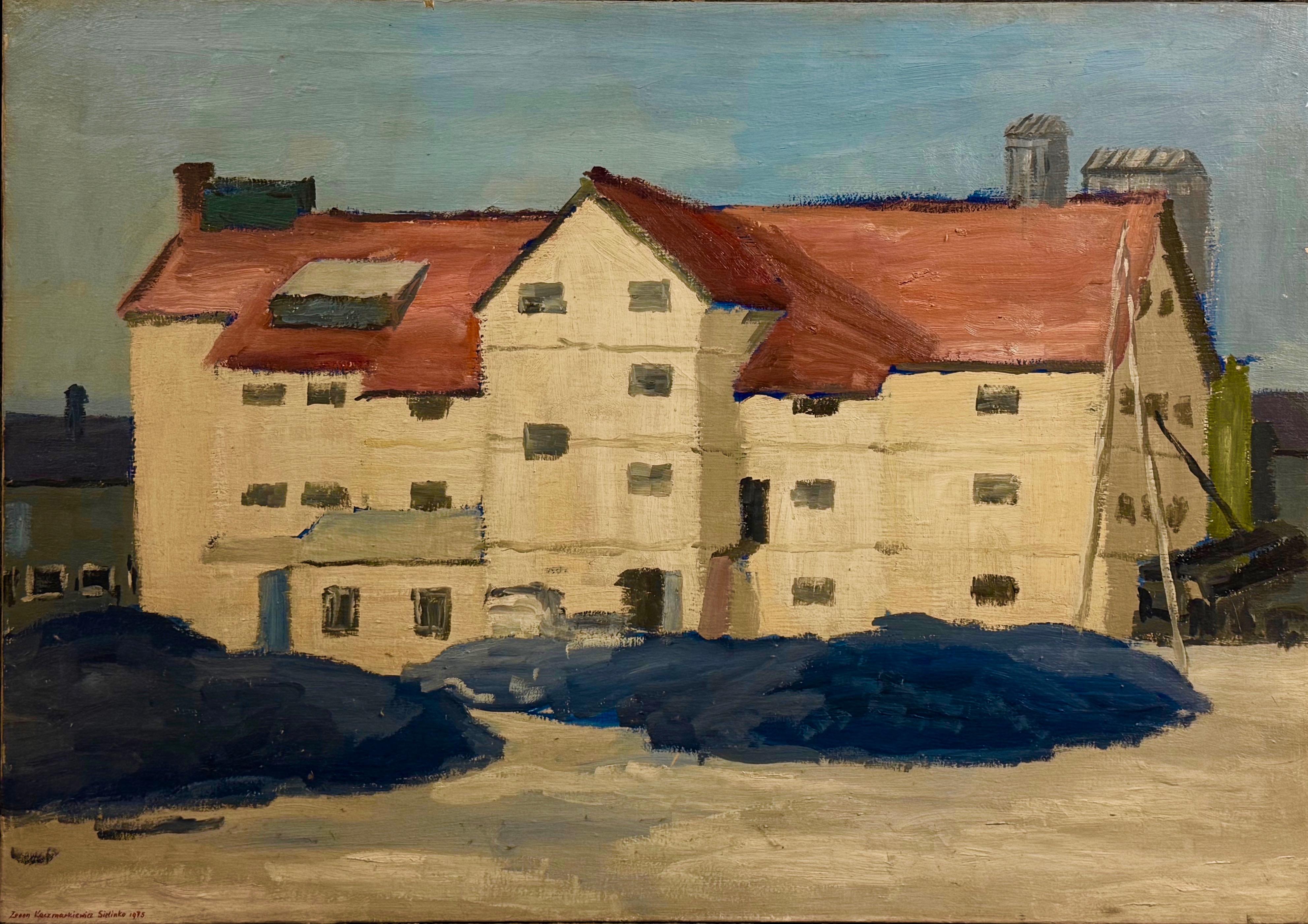 Zenon Kaczmarkiewicz (1926-1993),''Wielki magazyn spółdzielni produkcyjnej w Sielinku''