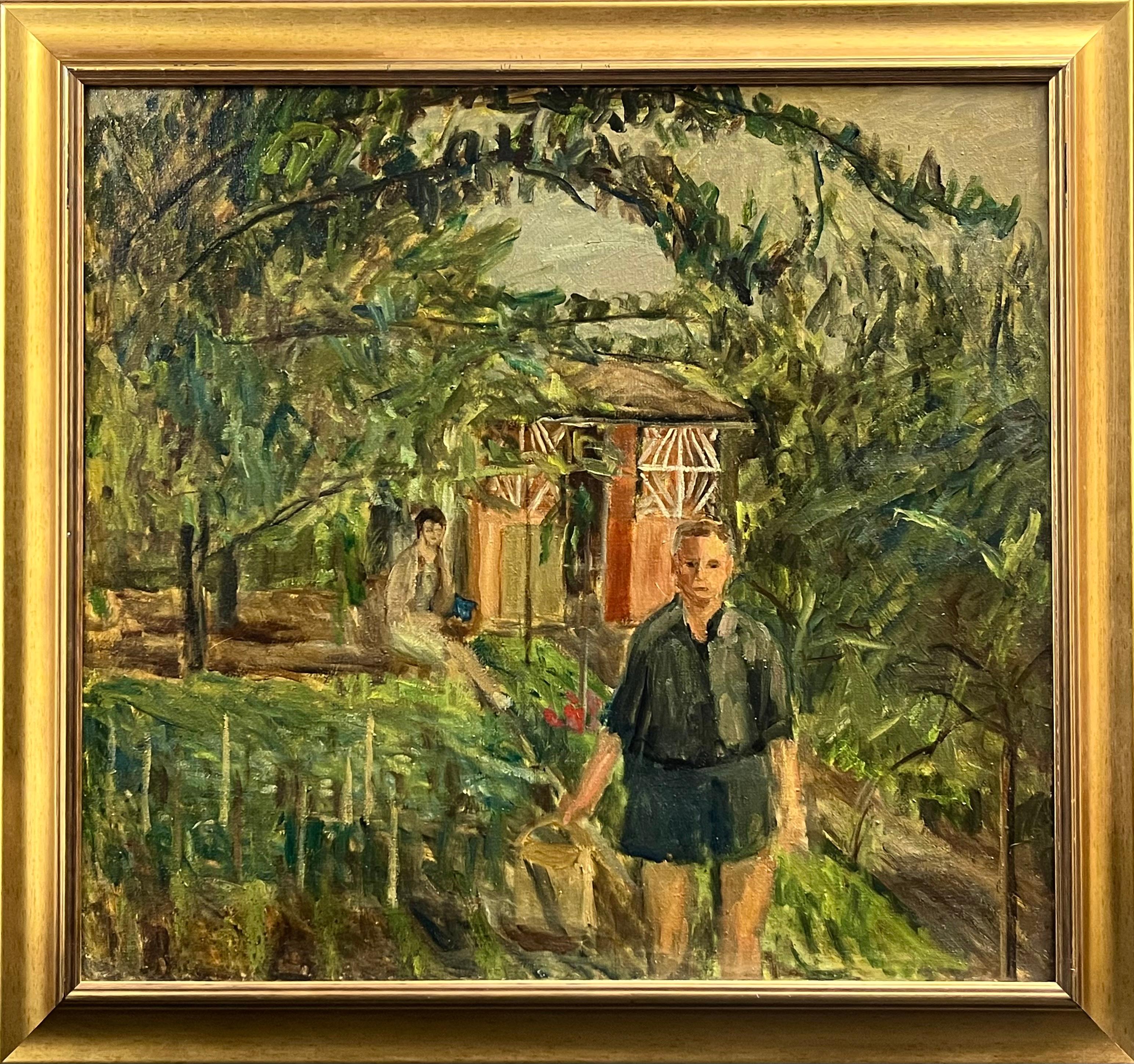 Zenon Kaczmarkiewicz (1926-1993),''Wakacje na działce''