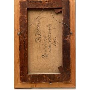 JOHN GEORGE BROWN (1831-1913),Pejzaż z wodospadem