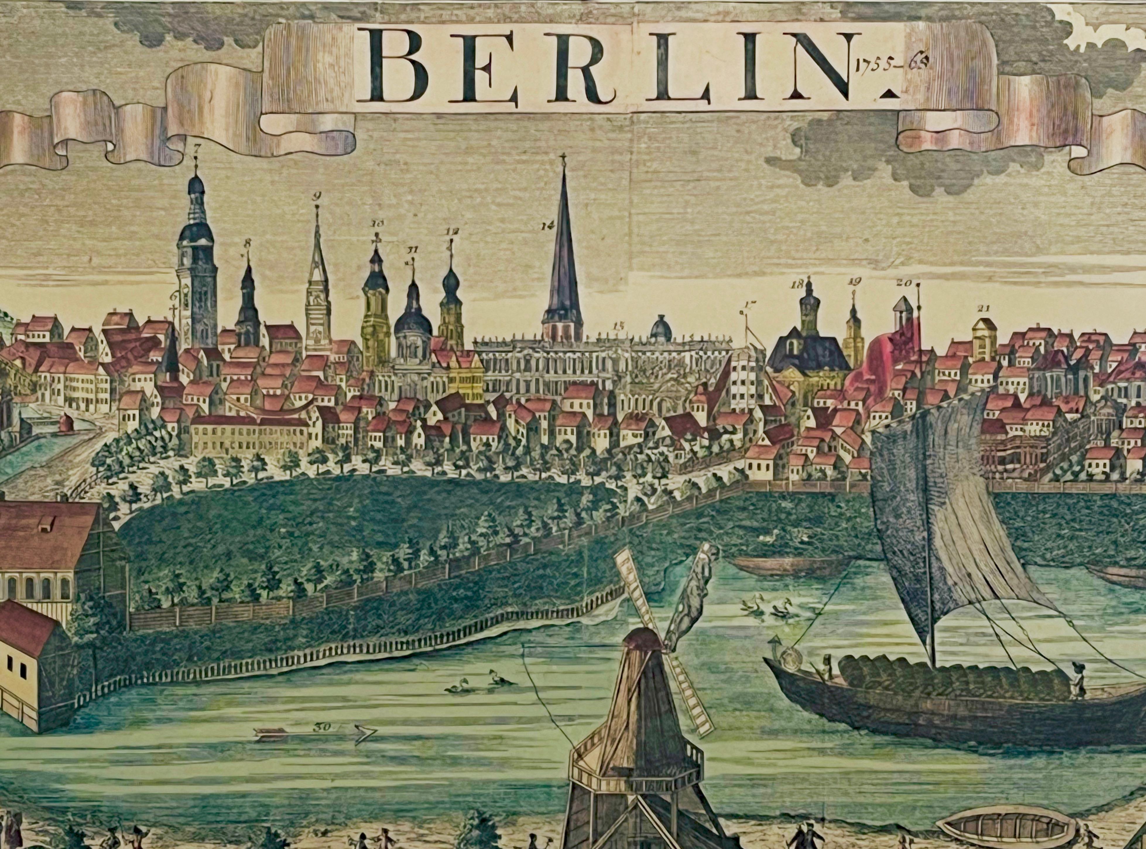 Historyczna panorama Berlina