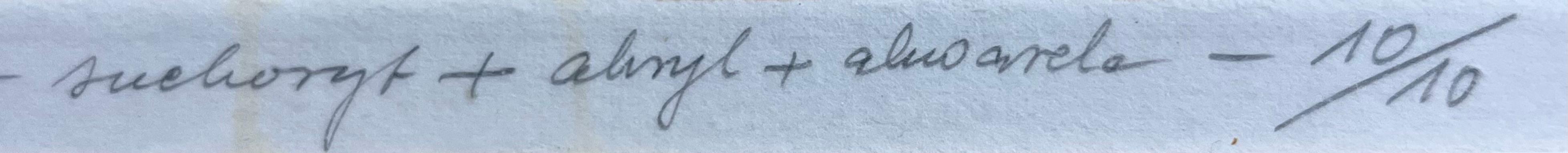 Leszek Rózga (1924-2015),''Toskania -etruska para''