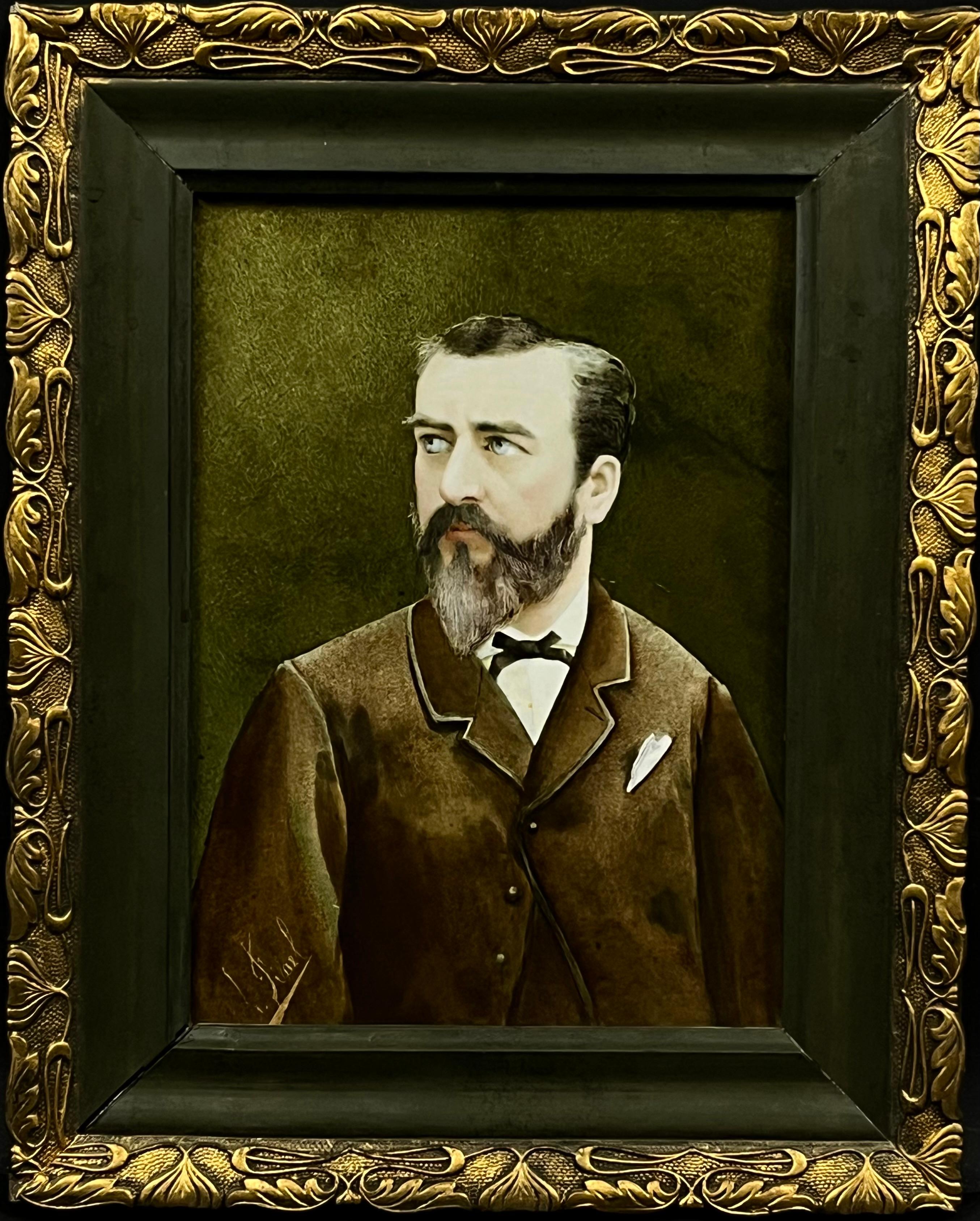 Nieustalony malarz,''Portret brodatego mężczyzny''