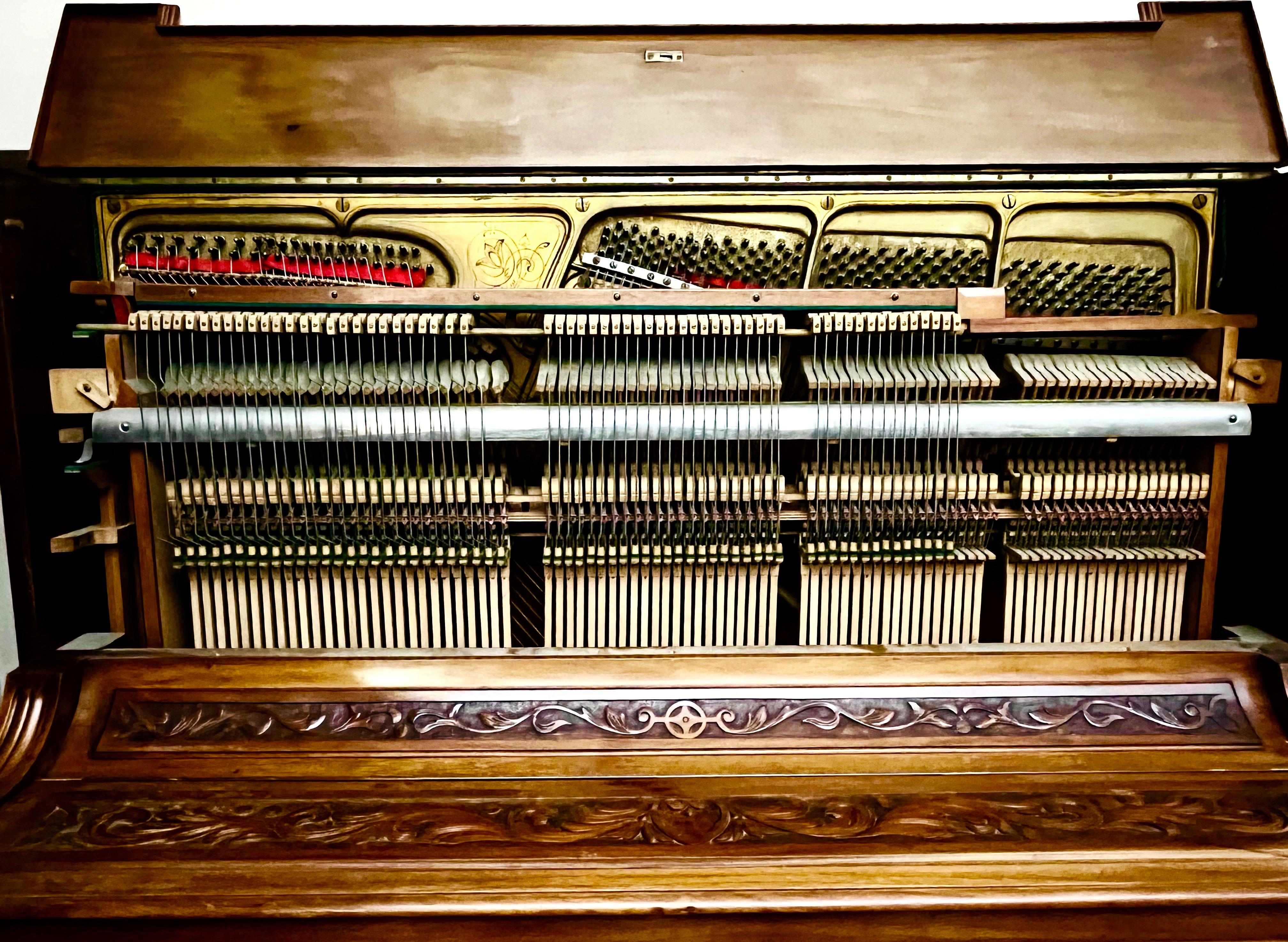 Dekoracyjne pianino salonowe