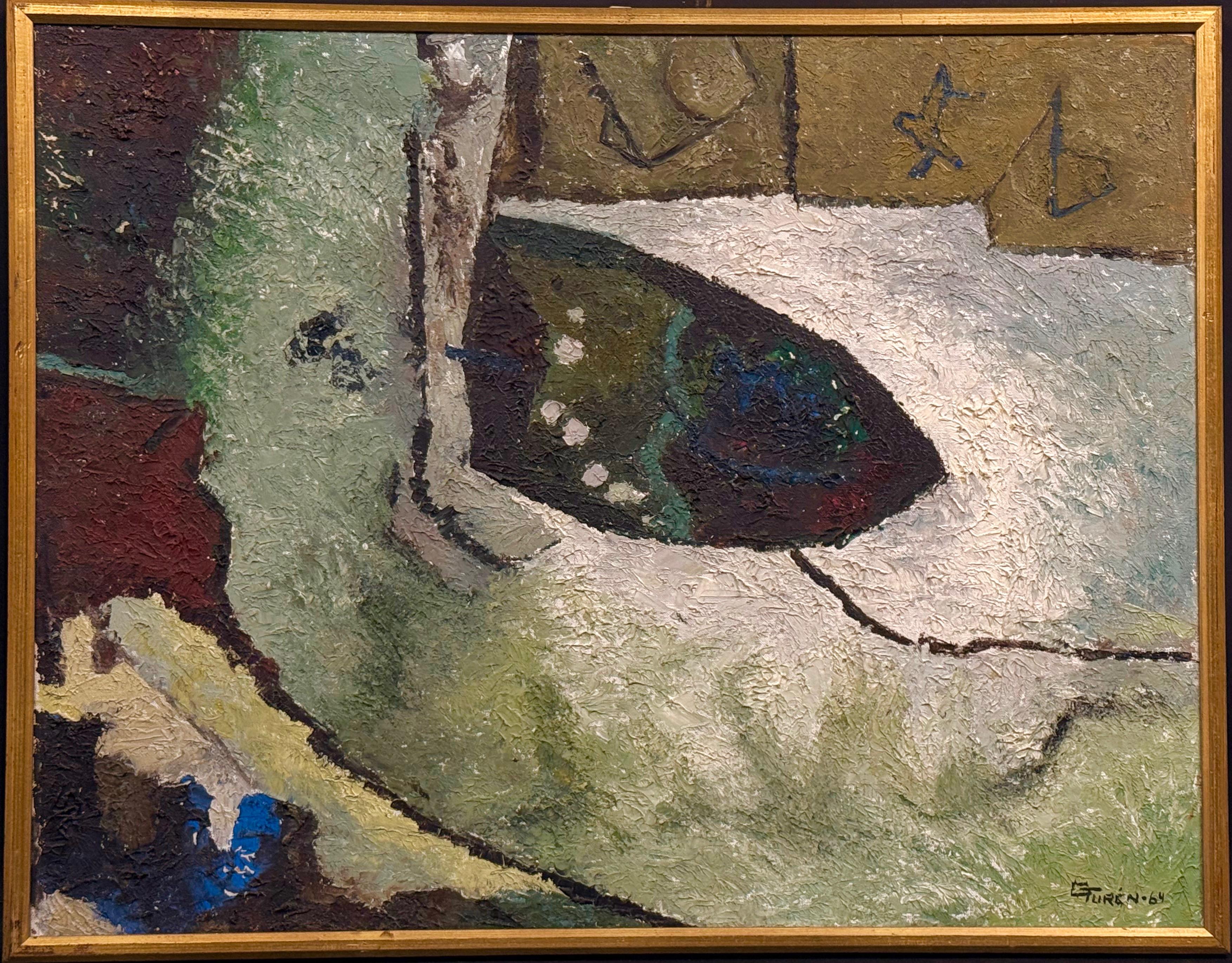 Gretha Turen( 1901-1979),''Zmiana sceny''