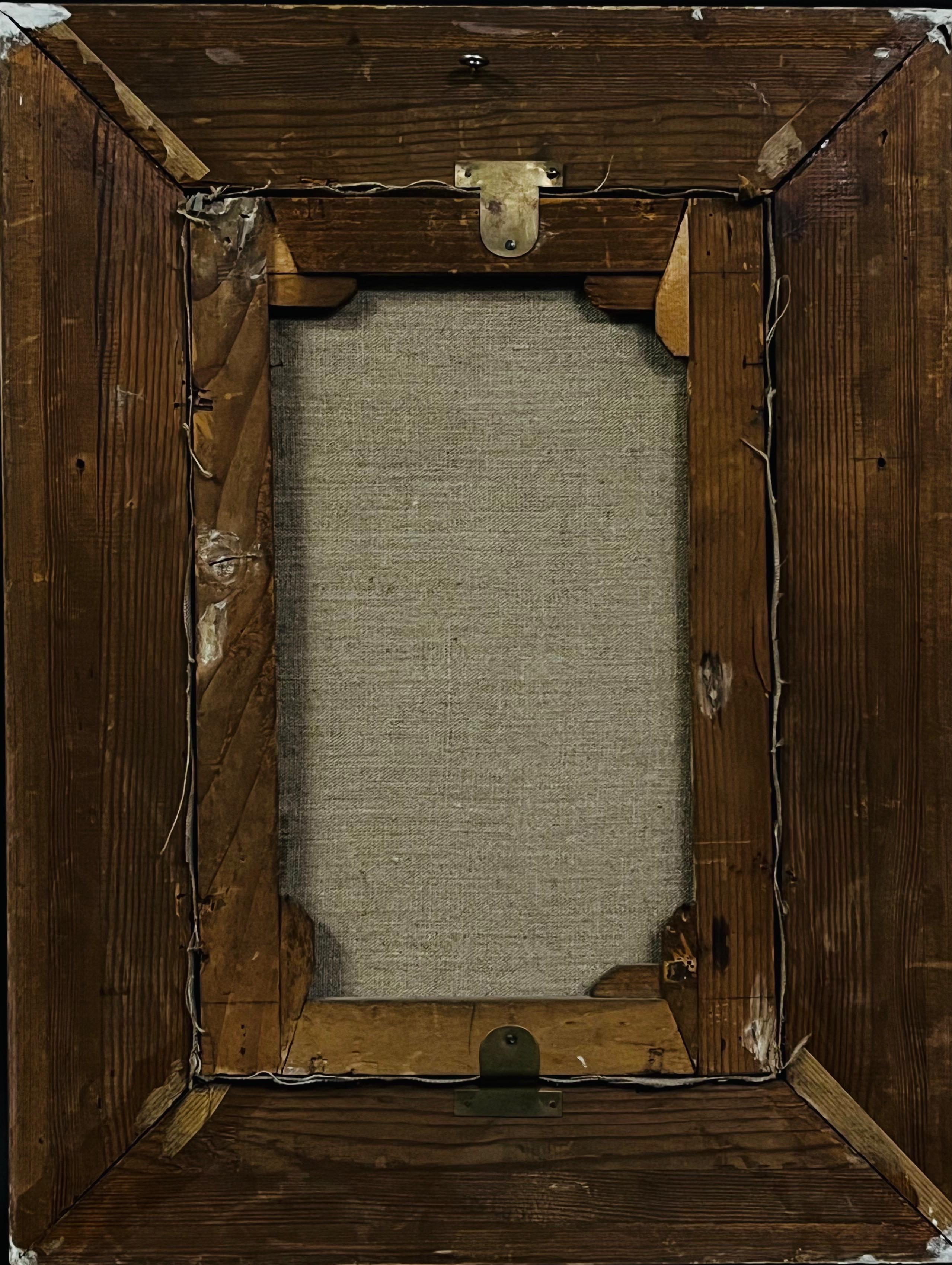 Nieustalony malarz "Portret palącego fajkę"