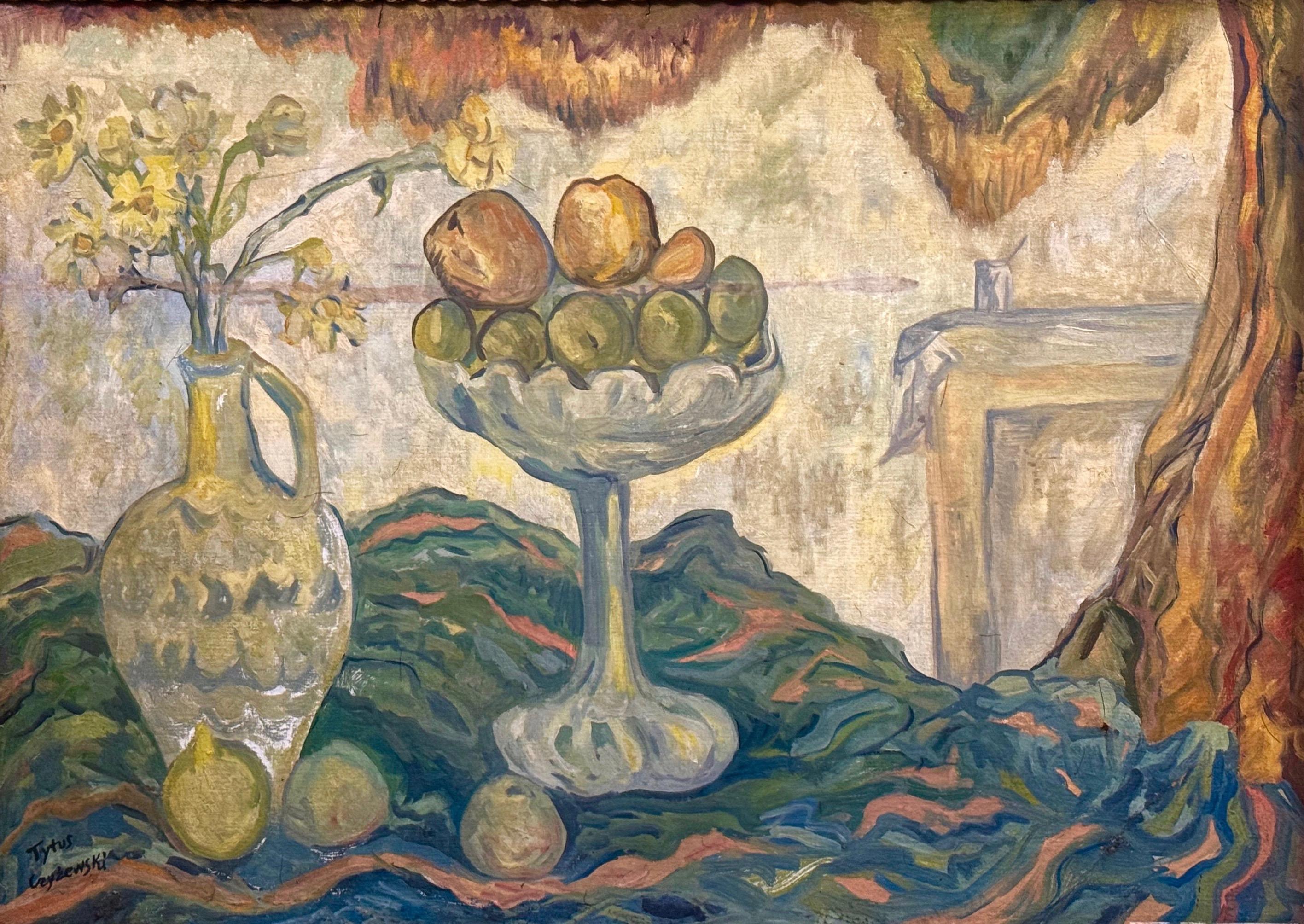 Nieustalony malarz, ''Martwa natura, owoce i kwiaty''