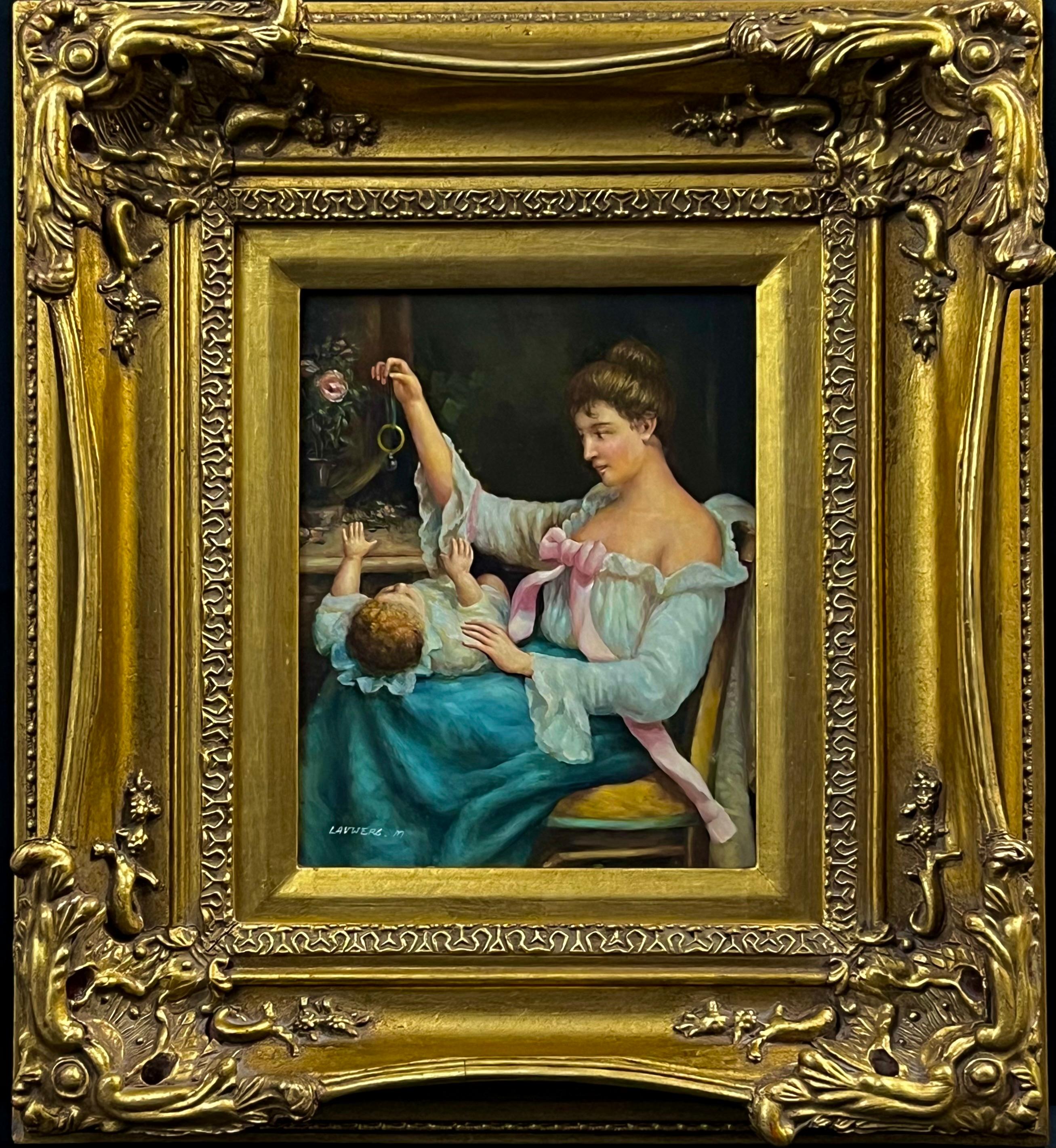 Nieustalony malarz, ''Szczęśliwa matka''