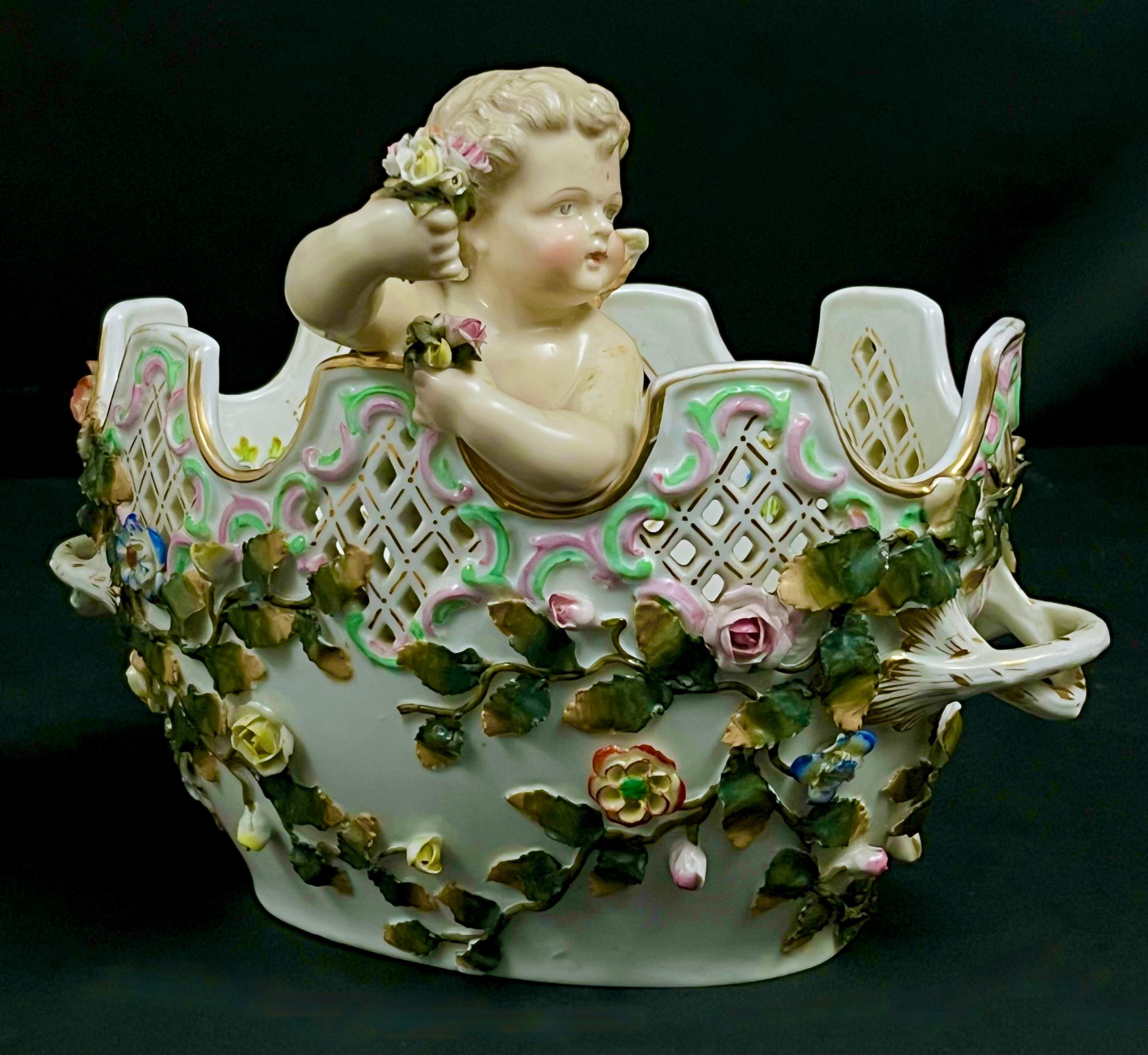 Kosz porcelanowy