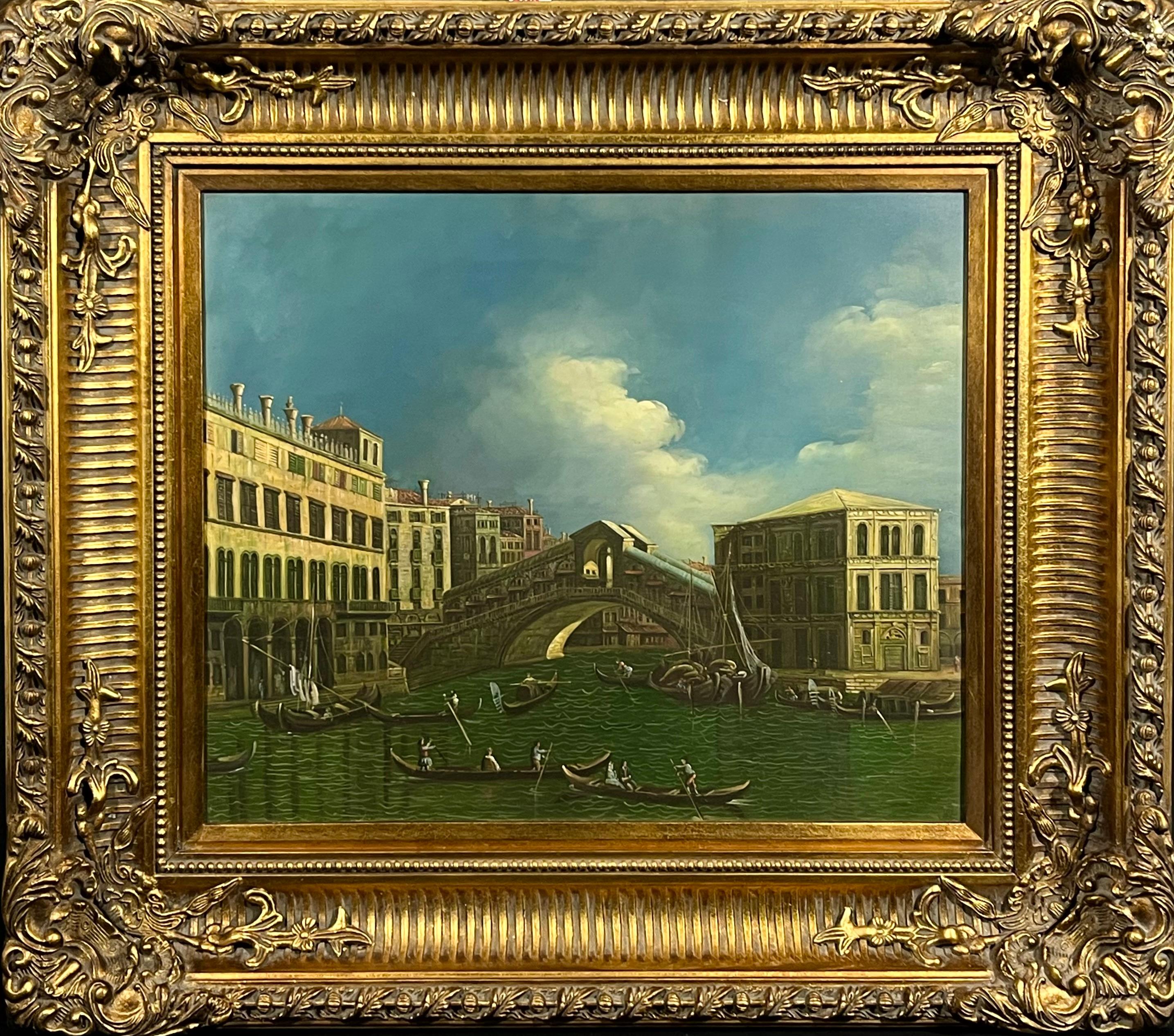 Nieustalony malarz, ''Wenecja most Rialto''