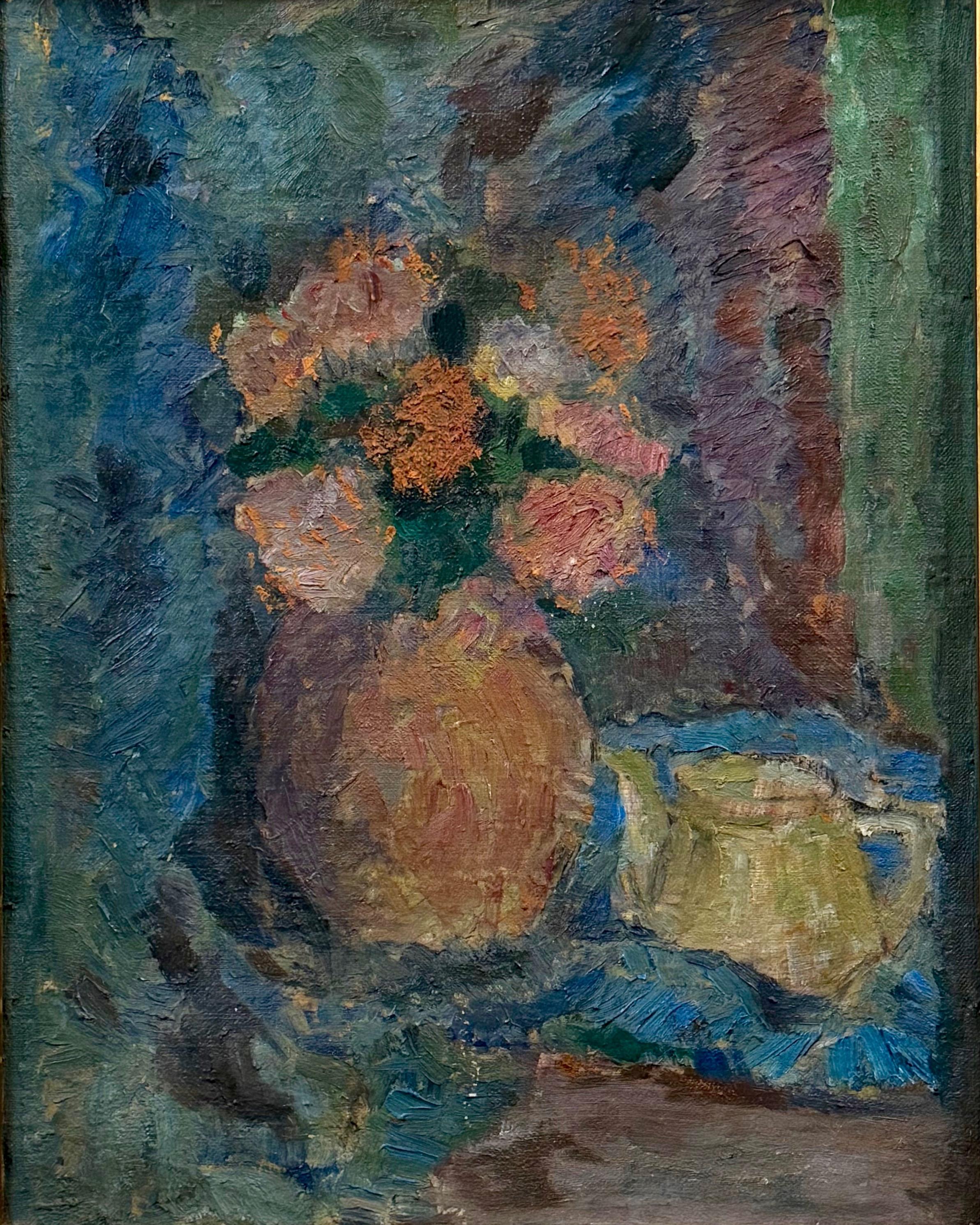 Nieustalony malarz, ''Bukiet kwiatów w wazonie''