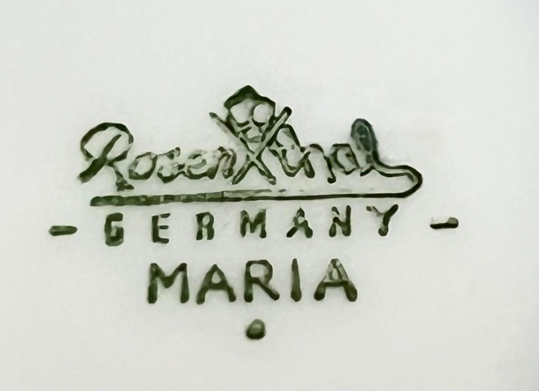 Porcelanowy zestaw-sztuk 7 , Rosenthal Maria