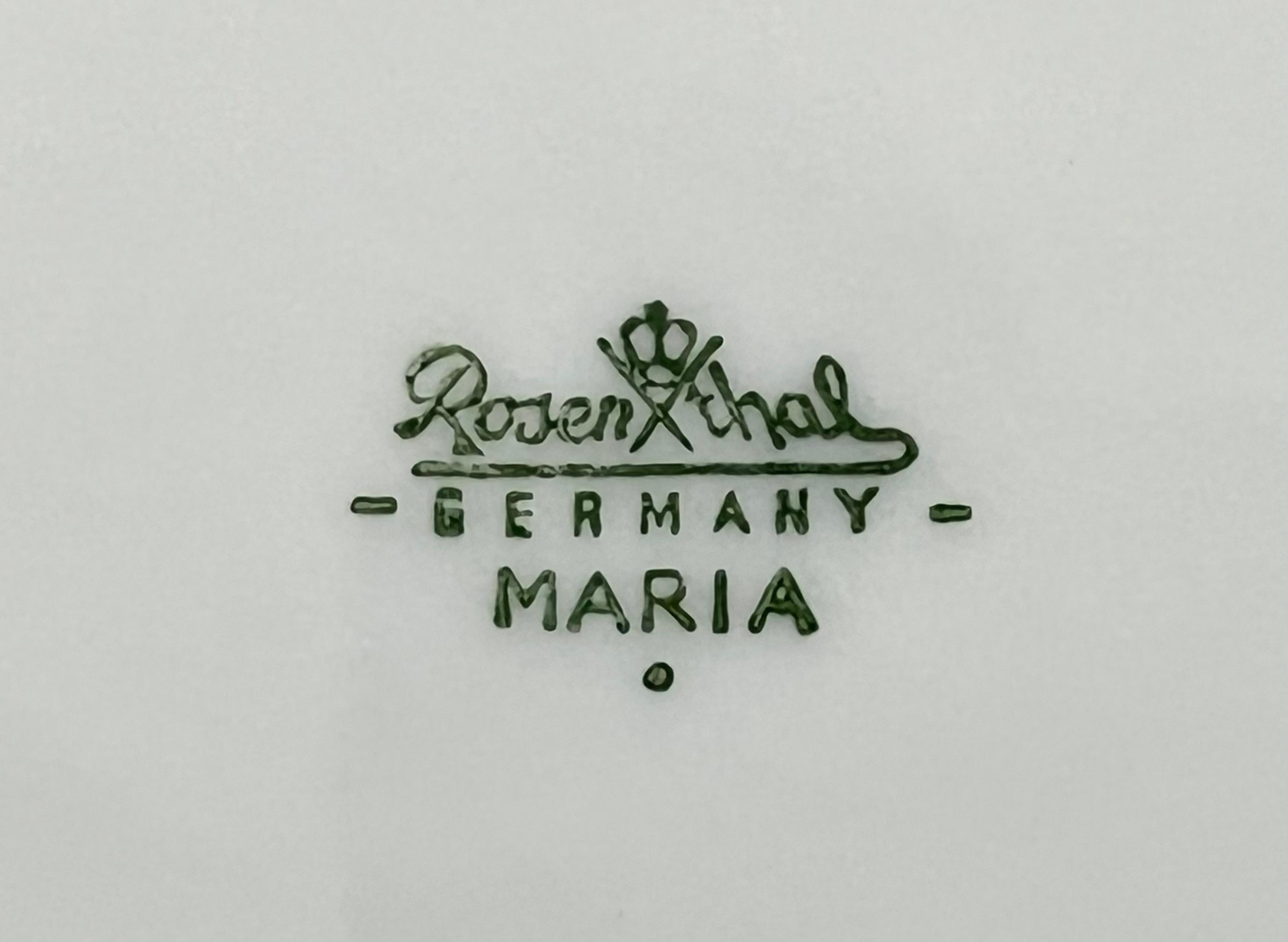 Porcelanowy zestaw do kawy -16 sztuk, Rosenthal