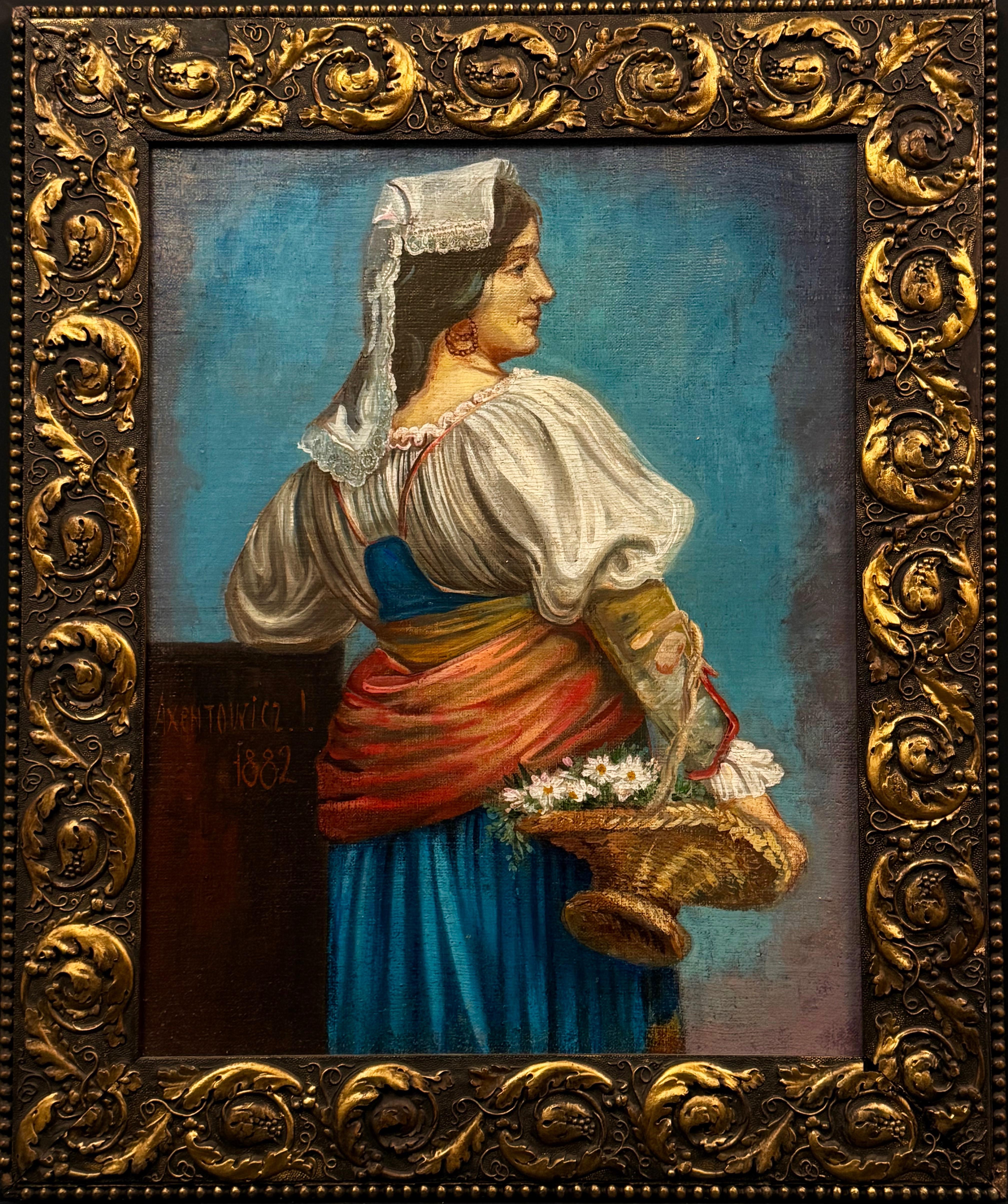 Nieustalony naśladowca ''Kwiaciarka''