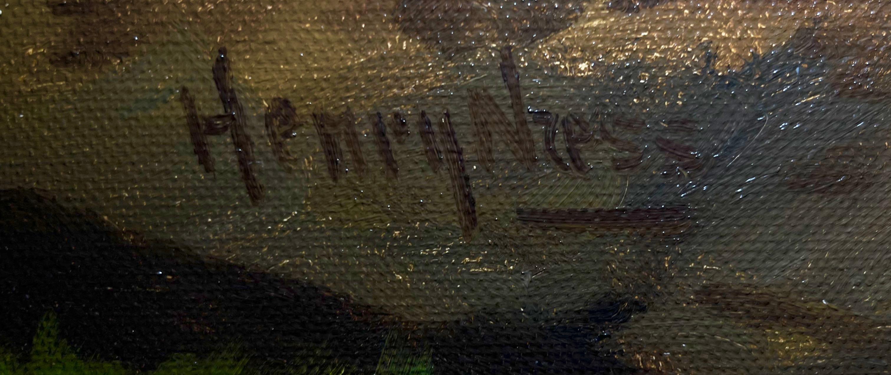 Henry Ness, Pejzaż górski z jeziorem