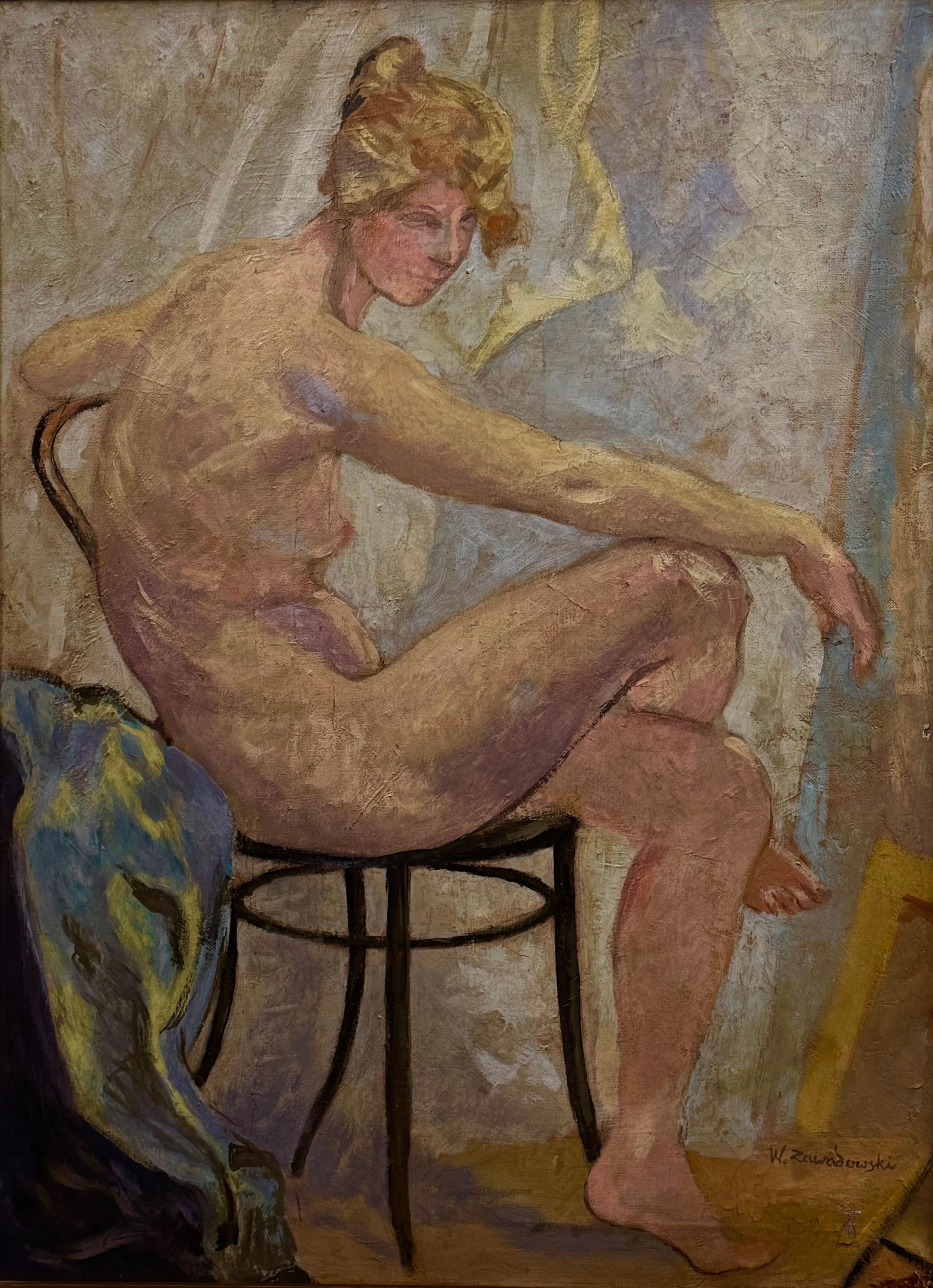 Nieustalony malarz, ''Kobiecy akt''