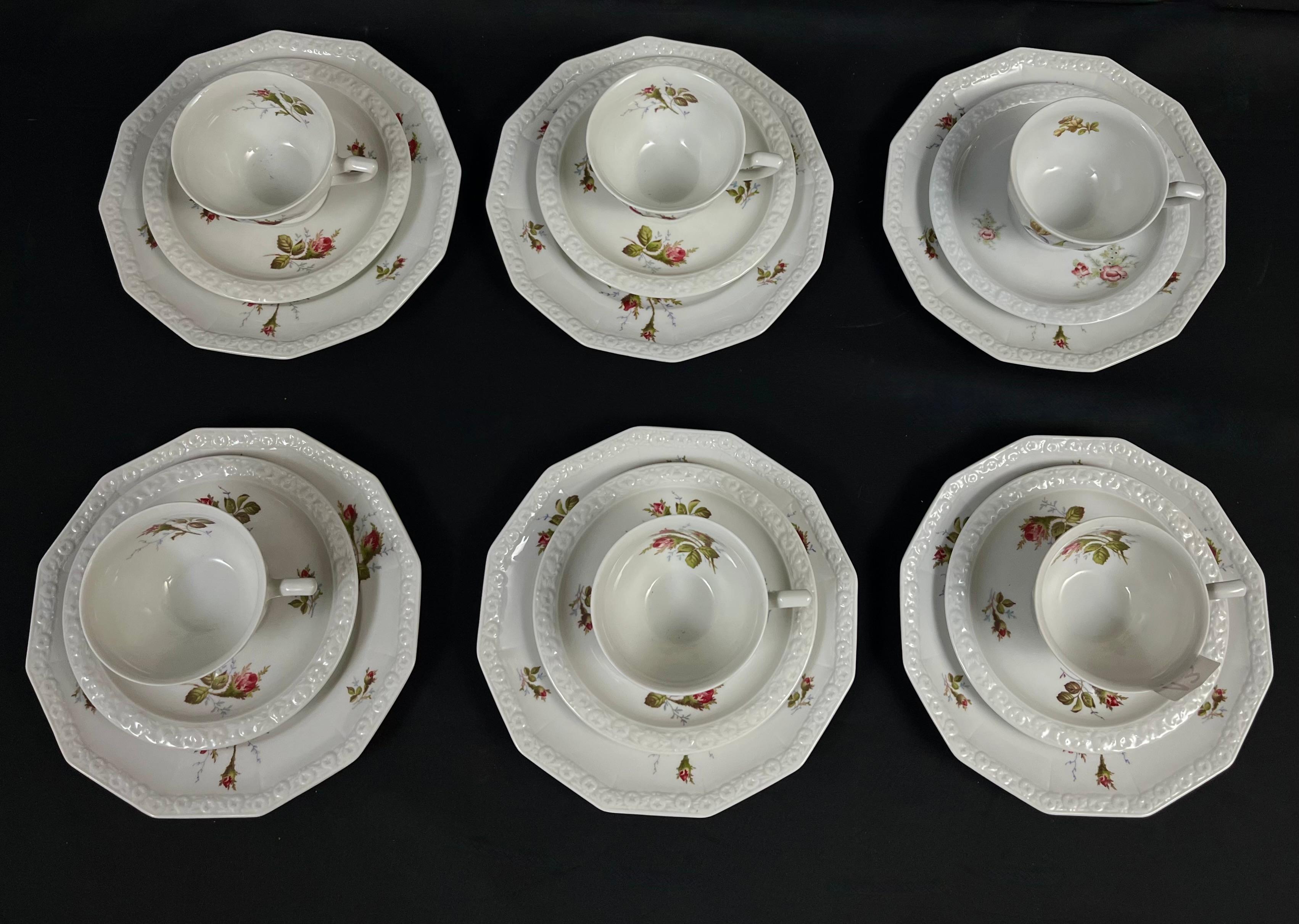 Porcelanowy zestaw do kawy -16 sztuk, Rosenthal