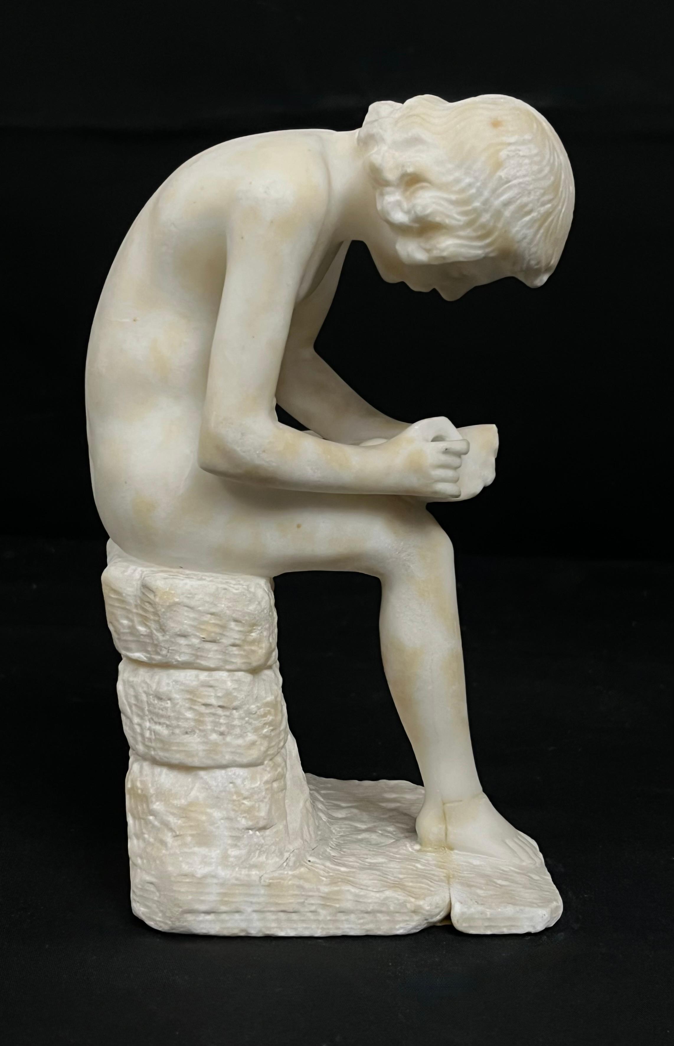 Pełnoplastyczna figura ''Spinario''