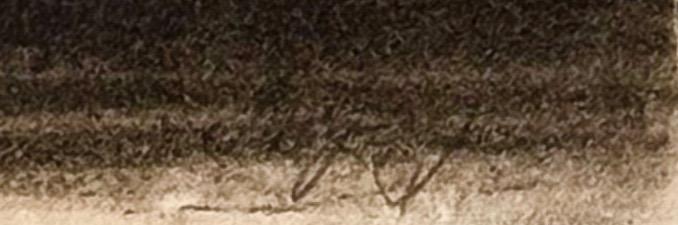 Leon Wyczółkowski (1852-1936), ''Kościół Mariacki w Krakowie-ołtarz Wita Stwosza''