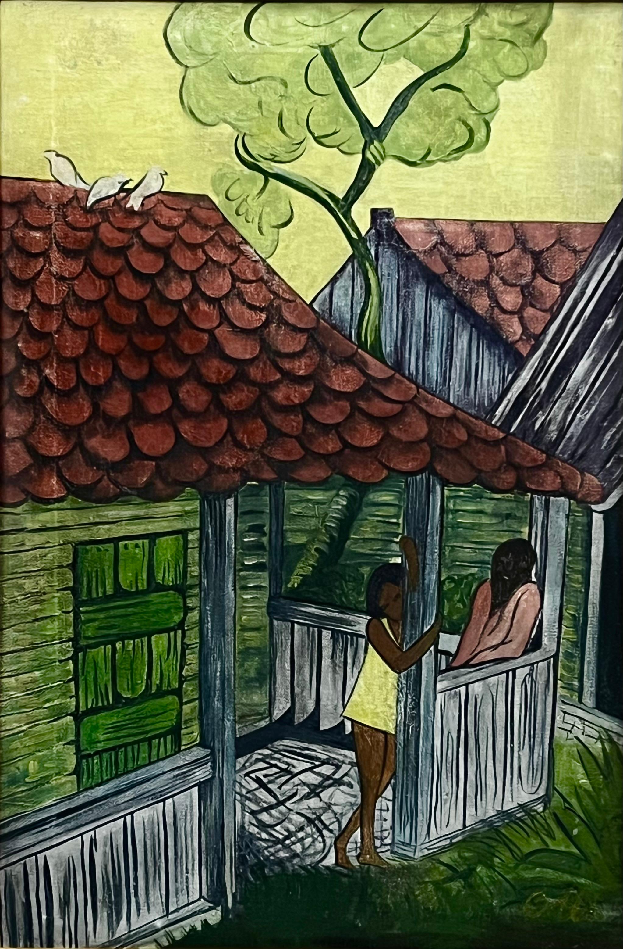 Nieustalony malarz, ''Spotkanie na werandzie''