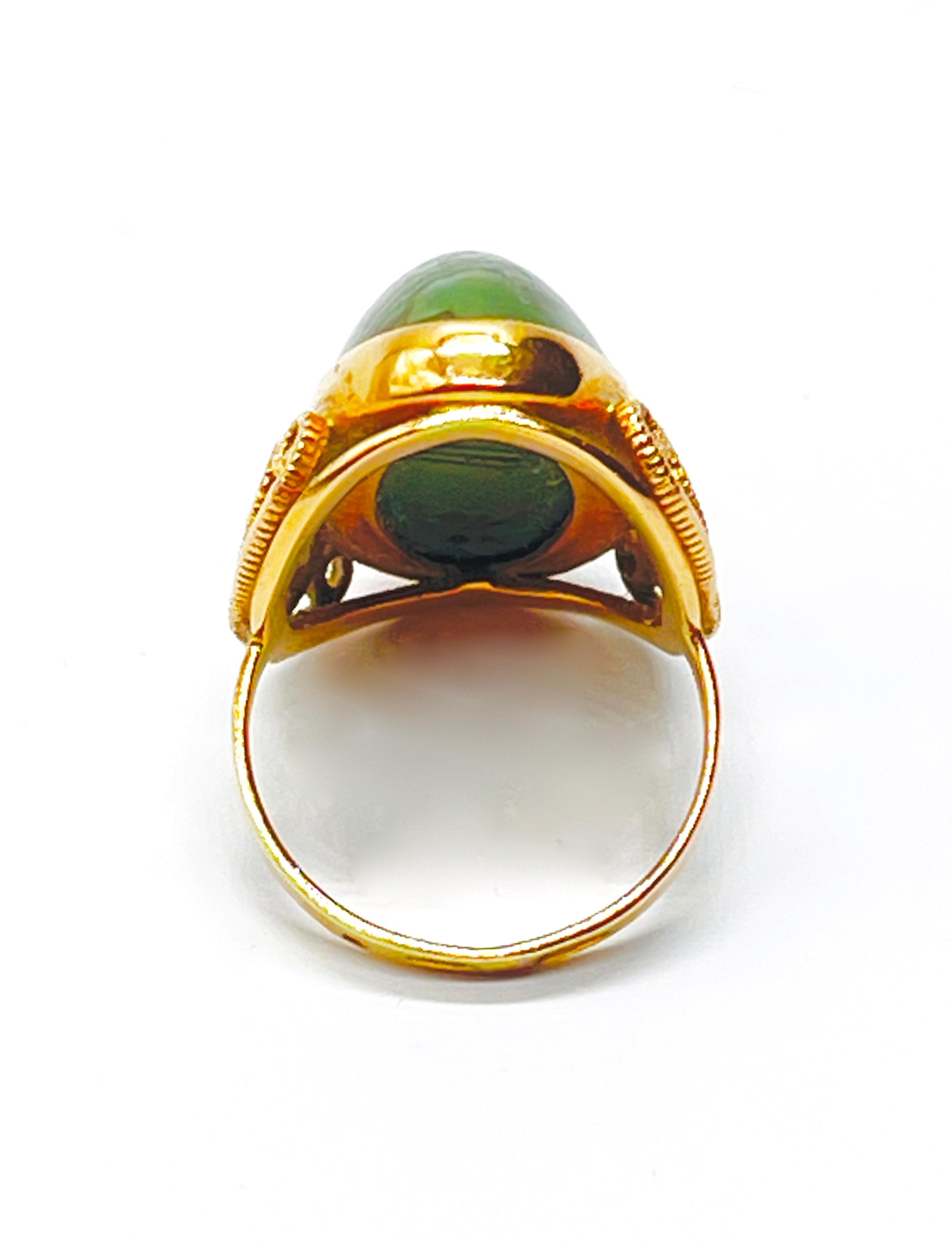 Złoty pierścionek, 9,8 g