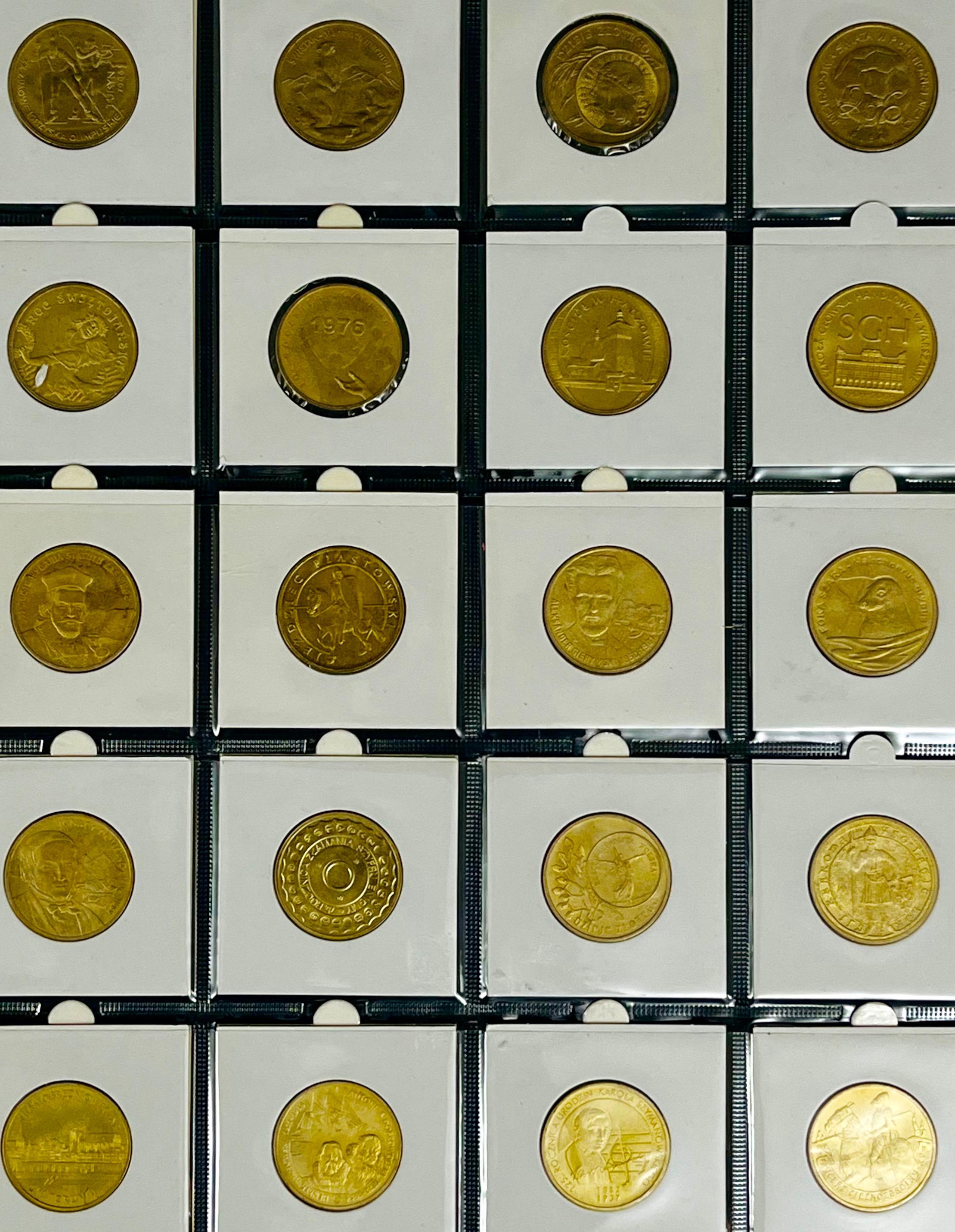 Zbiór monet 2 zł - 160 sztuk