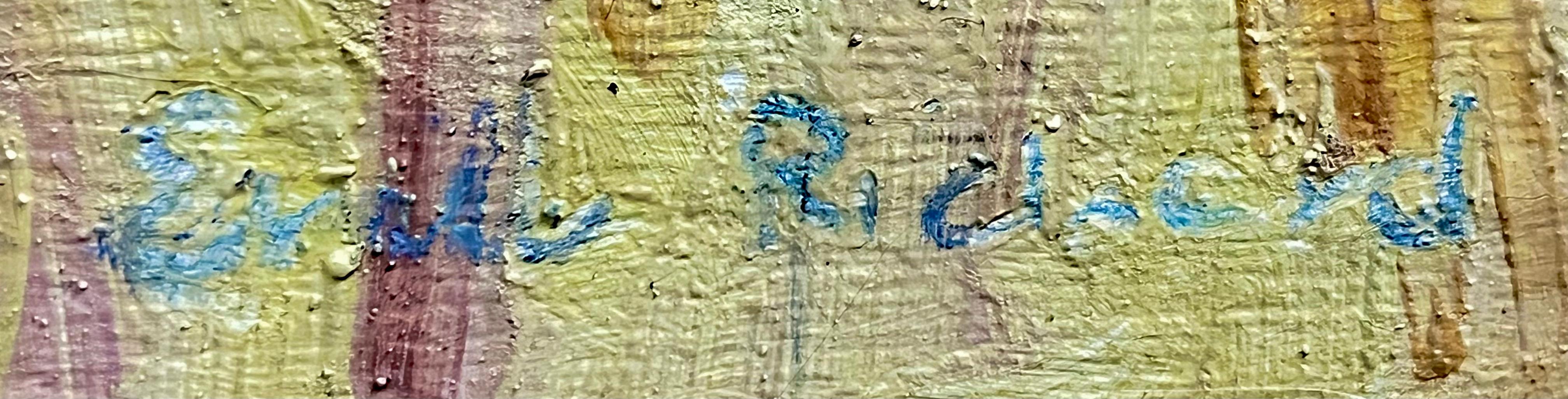 Nieustalony malarz, ''Wiejski krajobraz z zagrodą''