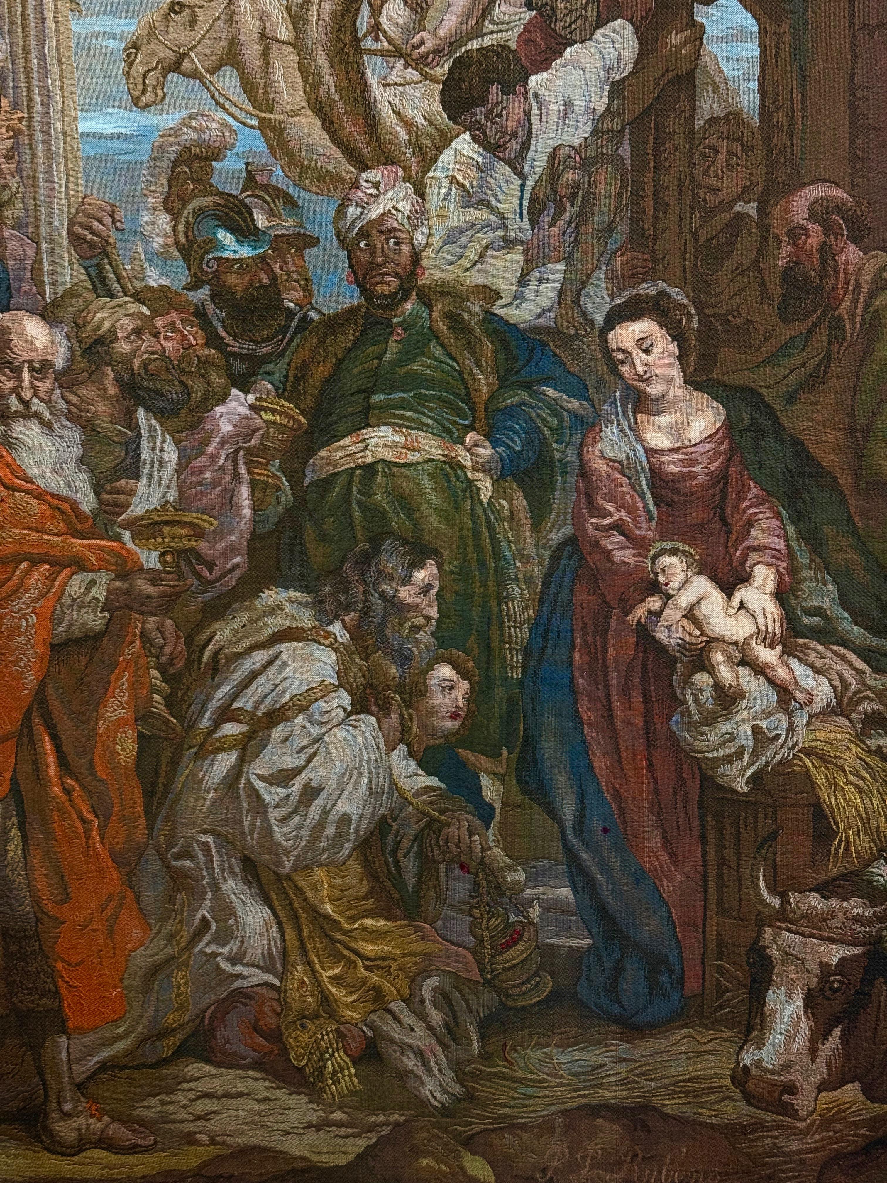 Gobelin ''Pokłon trzech króli''