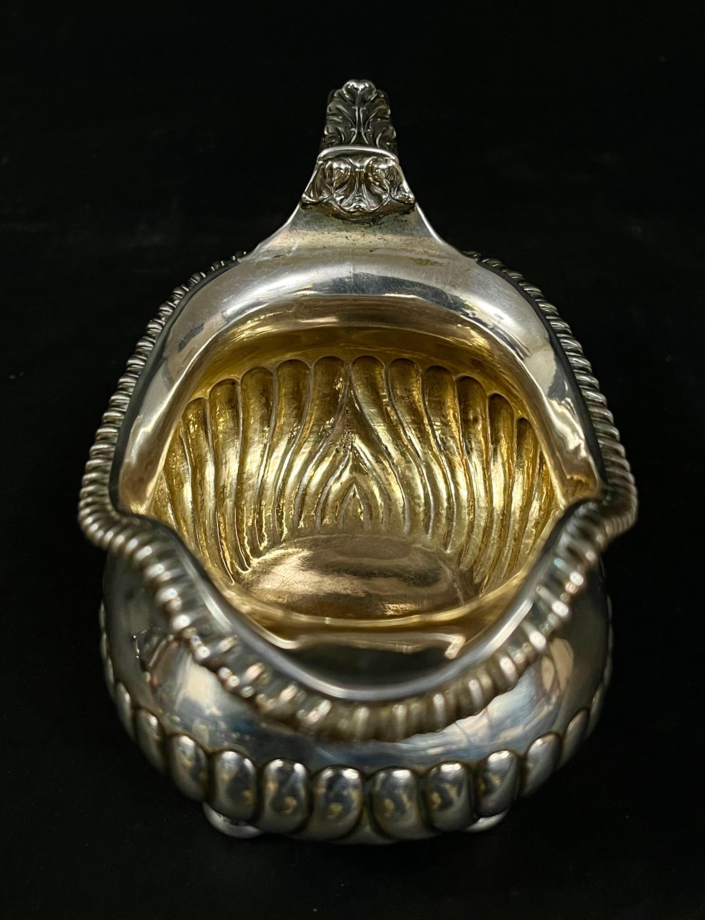 Unikatowy zestaw srebrny stołowy 1177 g, sygn. REBECCA ERNES & EDWARD BERNARD