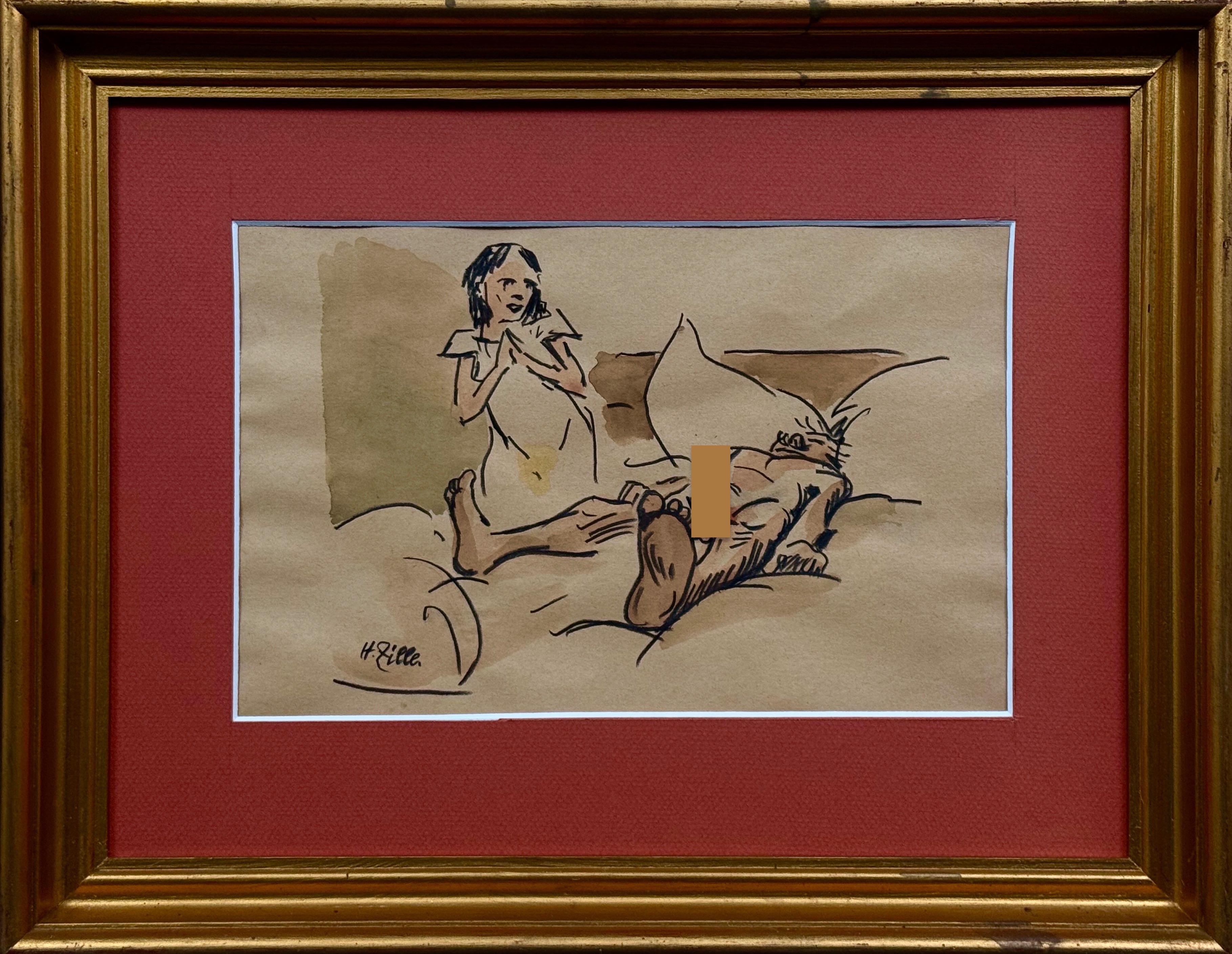 Nieustalony malarz ''Chory z urojenia''