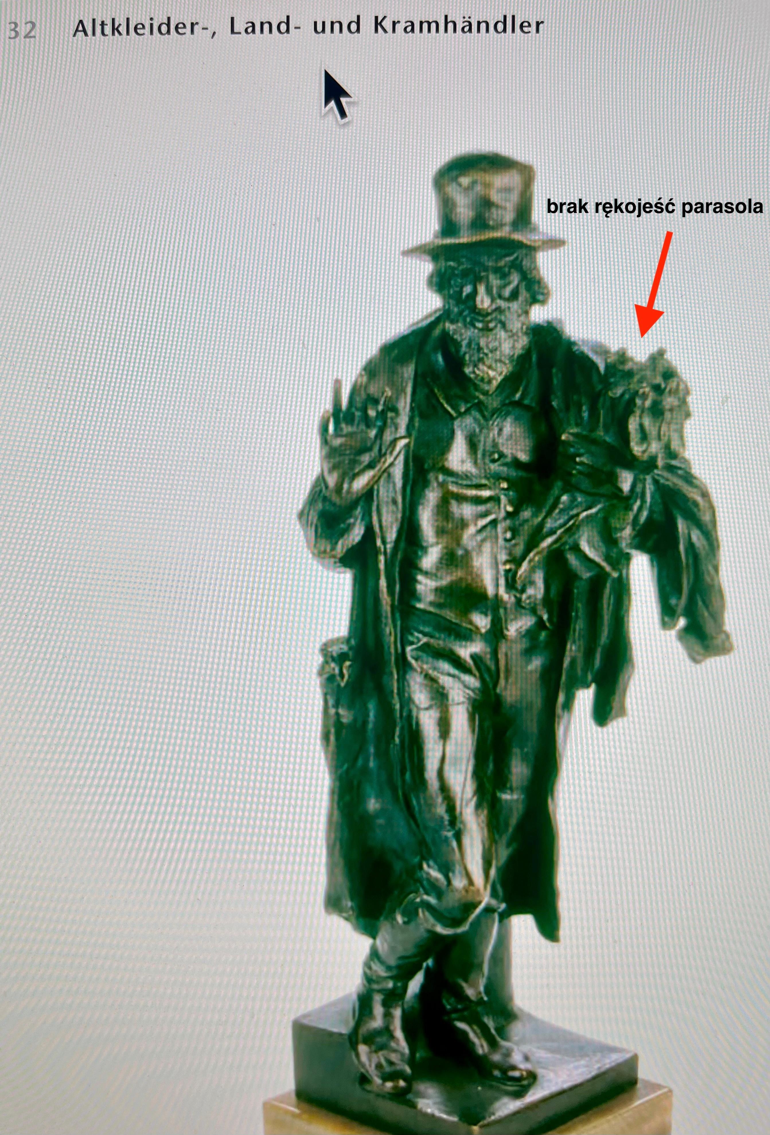 Anton Maschik( ur. 1850 -?),''Handlarz ubrań''