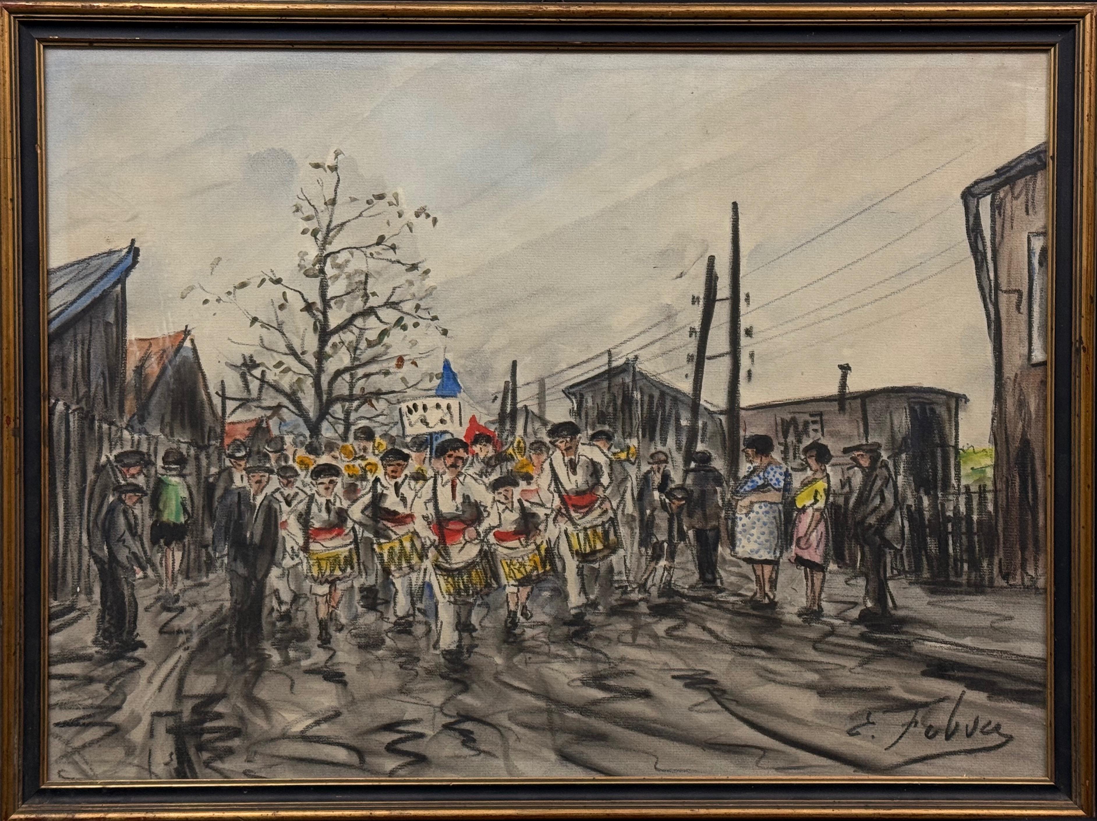 Nieustalony malarz, ''Pochód''